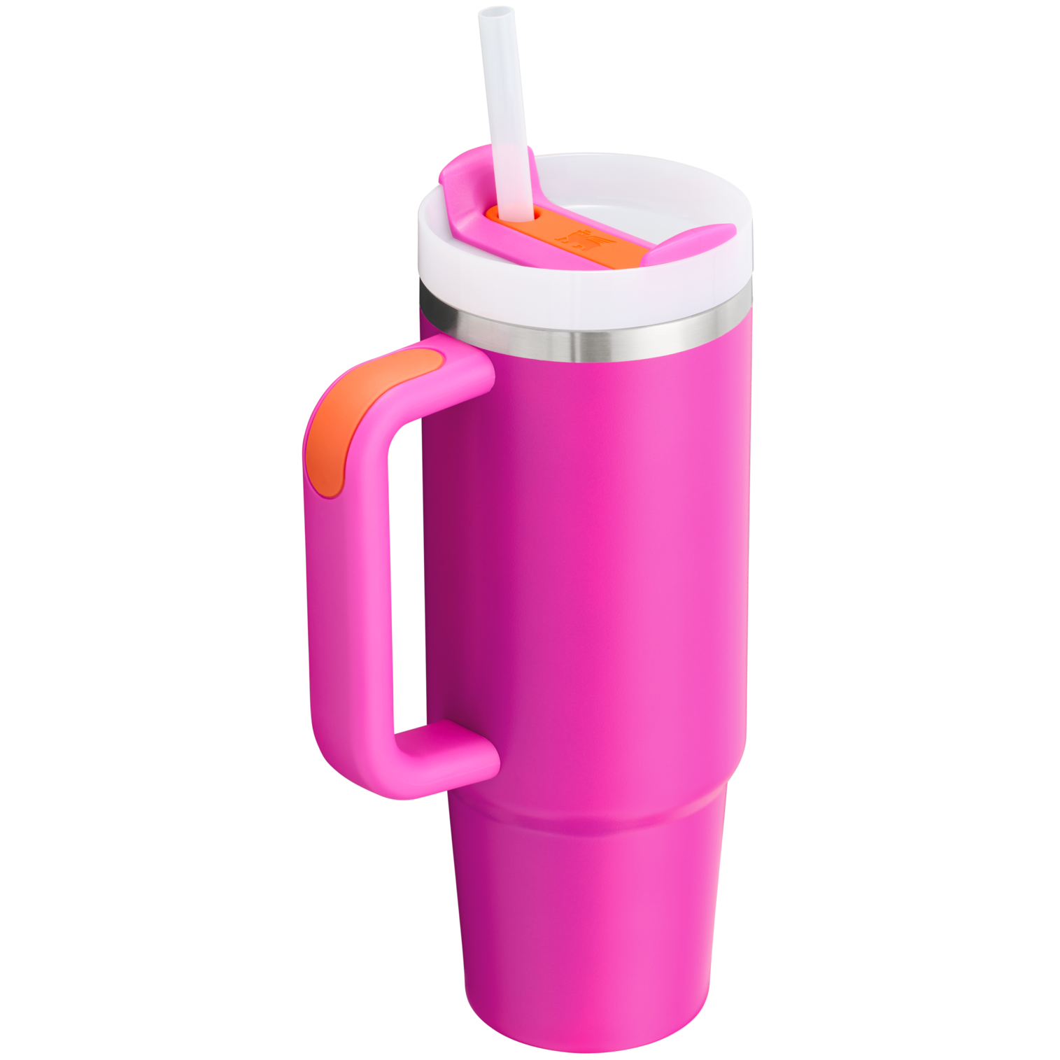 Car-Cup Friendly The Quencher H2.0 Flowstate Tumbler | Stanley Create D331C - Double-Wall Vacuum Insulated Travel Tumbler with Straw Detail