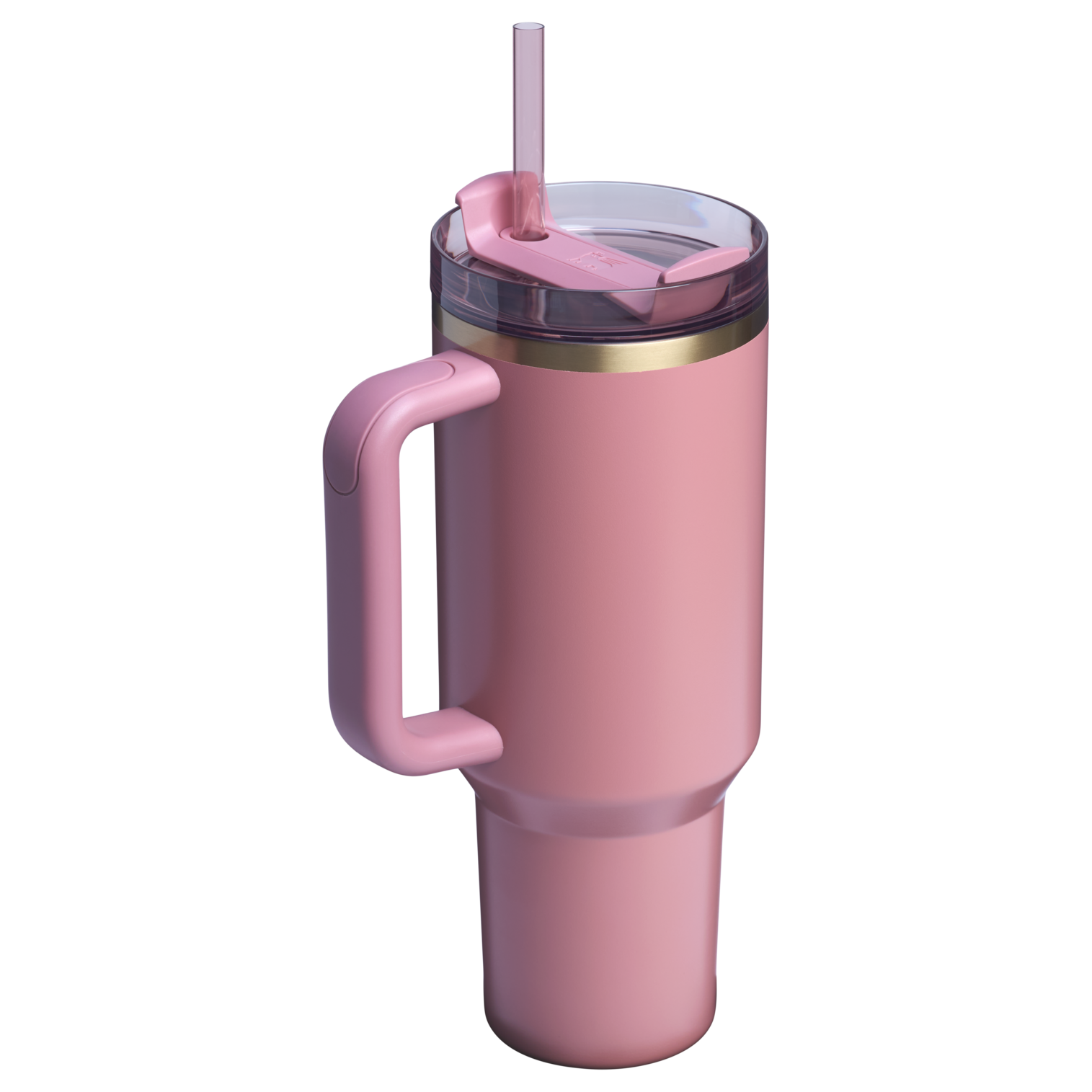 Large Capacity The Quencher H2.0 Flowstate Tumbler  | Stanley Create D332L - Double-Wall Vacuum Insulated Travel Tumbler with Straw Detail