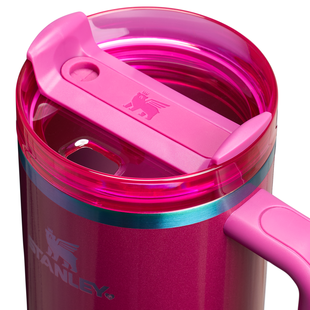 Car-Cup Friendly The Quencher H2.0 Flowstate Tumbler D050X - FlowState 3-Position Lid Insulated Travel Mug Detail
