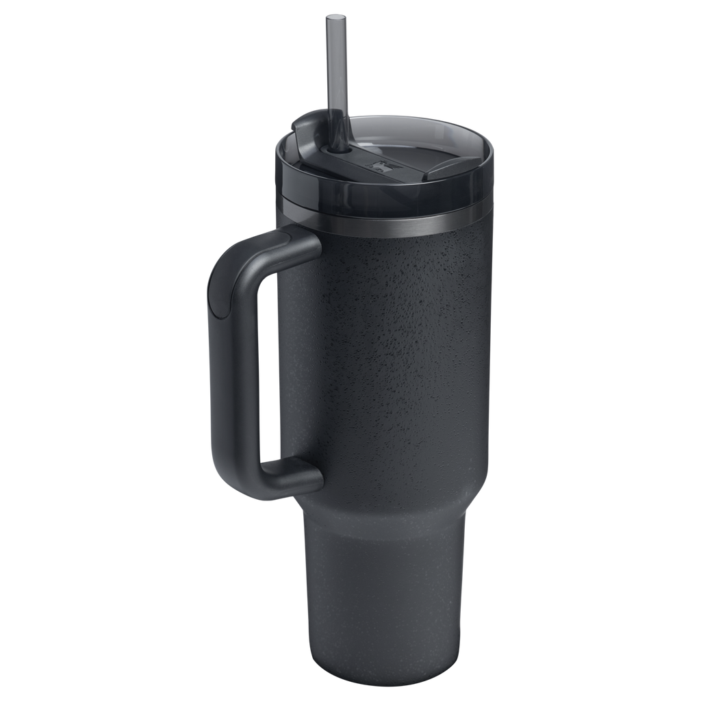 Large Capacity The Quencher H2.0 Flowstate Tumbler  | Stanley Create D332L - Double-Wall Vacuum Insulated Travel Tumbler with Straw Detail