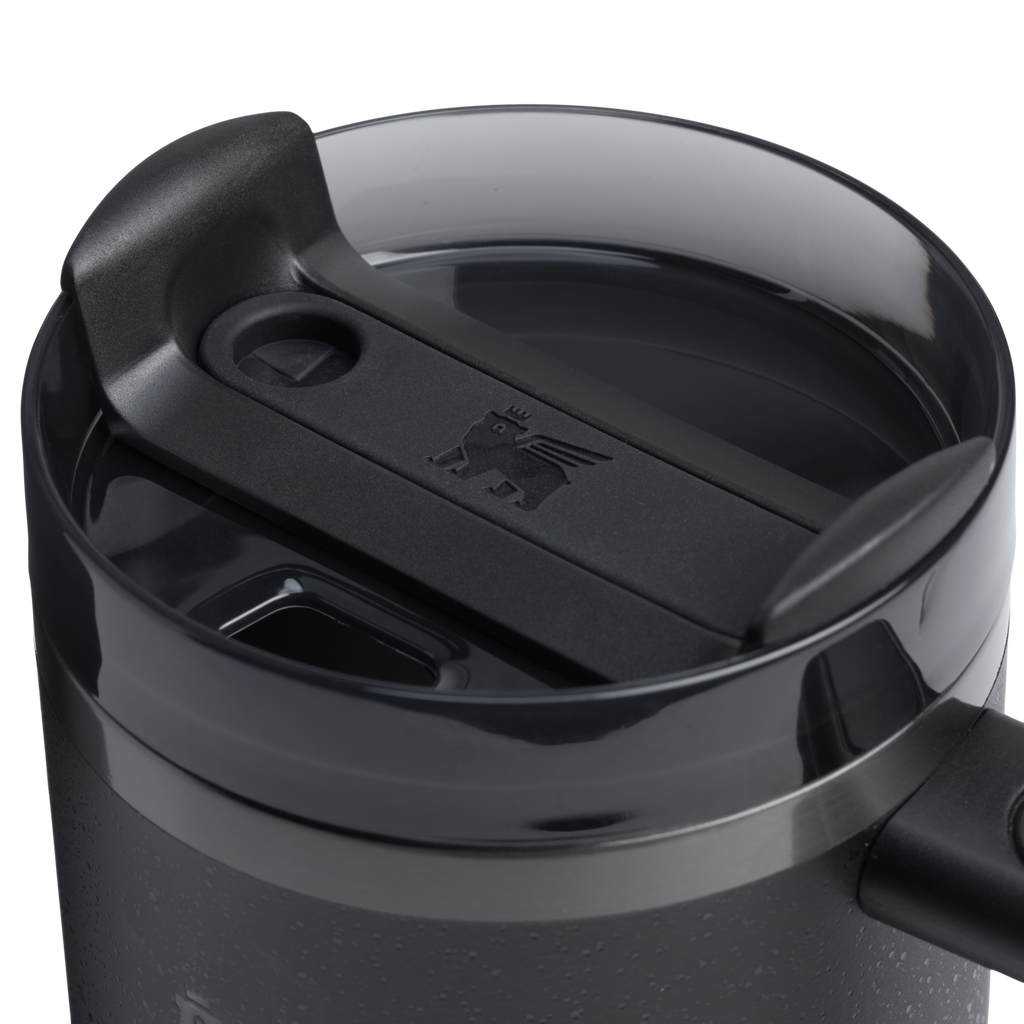 Car-Cup Friendly The Quencher H2.0 Flowstate Tumbler D050X - FlowState 3-Position Lid Insulated Travel Mug Detail