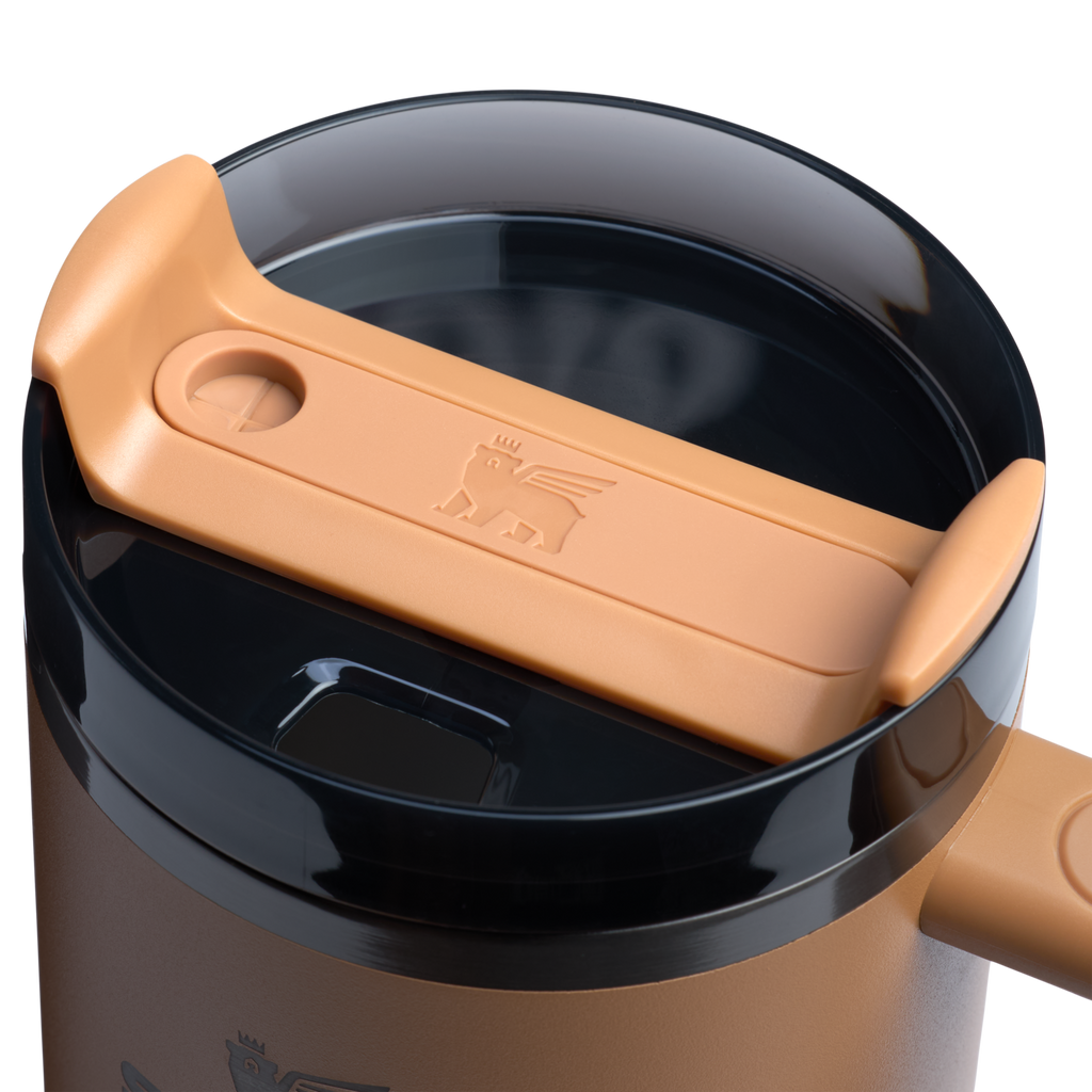 Large Capacity The Quencher H2.0 Flowstate Tumbler  | Stanley Create D332L - Double-Wall Vacuum Insulated Travel Tumbler with Straw Detail