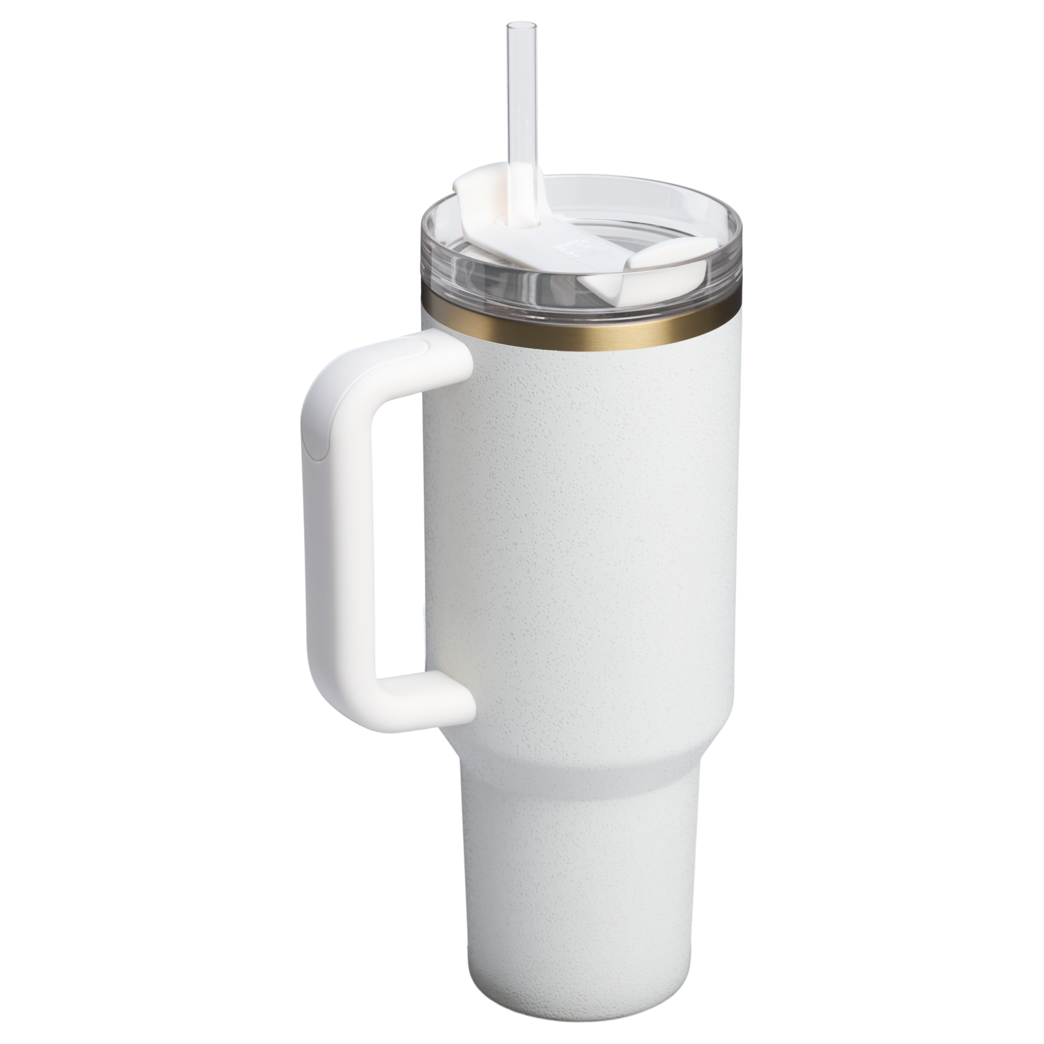 Large Capacity The Quencher H2.0 Flowstate Tumbler  | Stanley Create D332L - Double-Wall Vacuum Insulated Travel Tumbler with Straw Detail