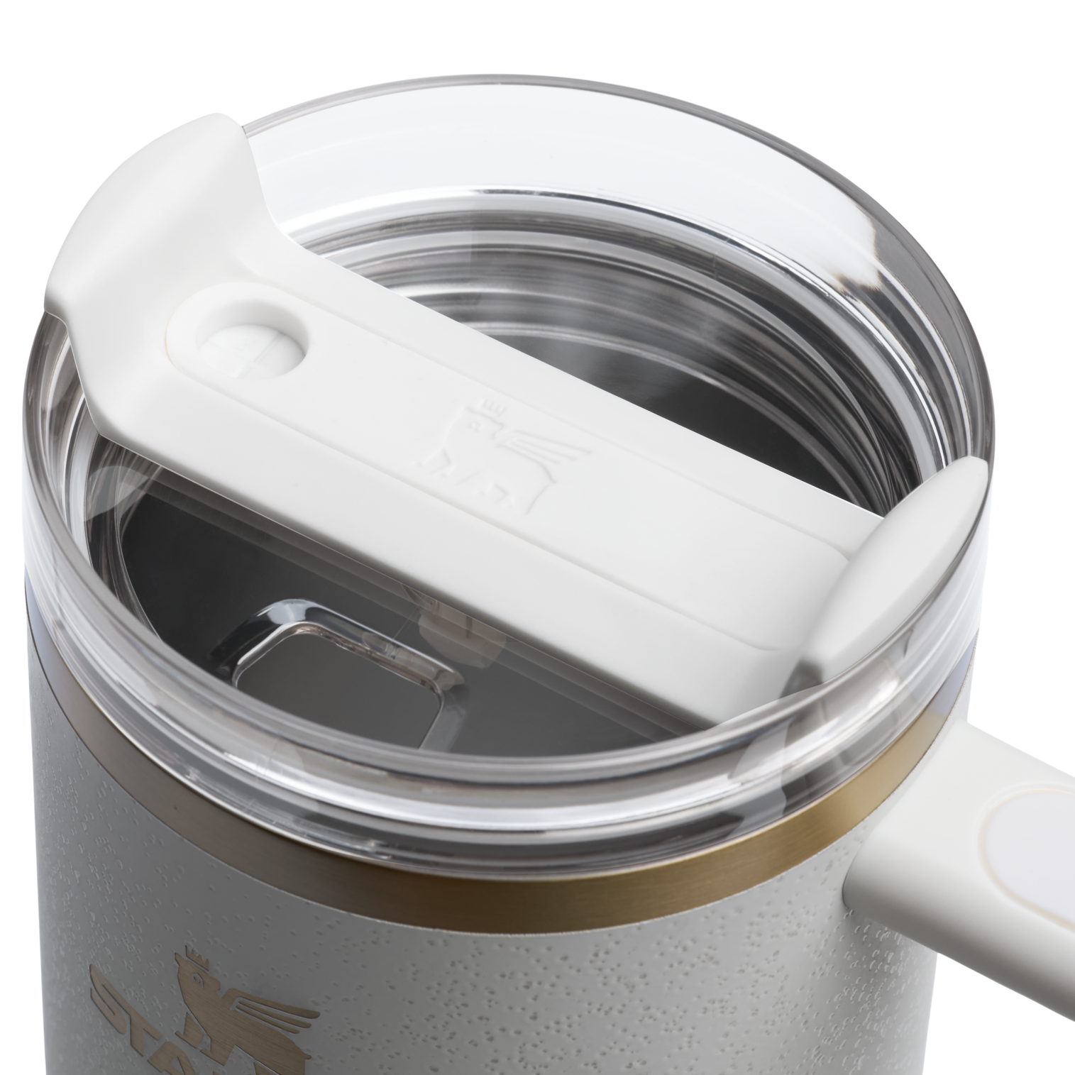 Large Capacity The Quencher H2.0 Flowstate Tumbler  | Stanley Create D332L - Double-Wall Vacuum Insulated Travel Tumbler with Straw Detail
