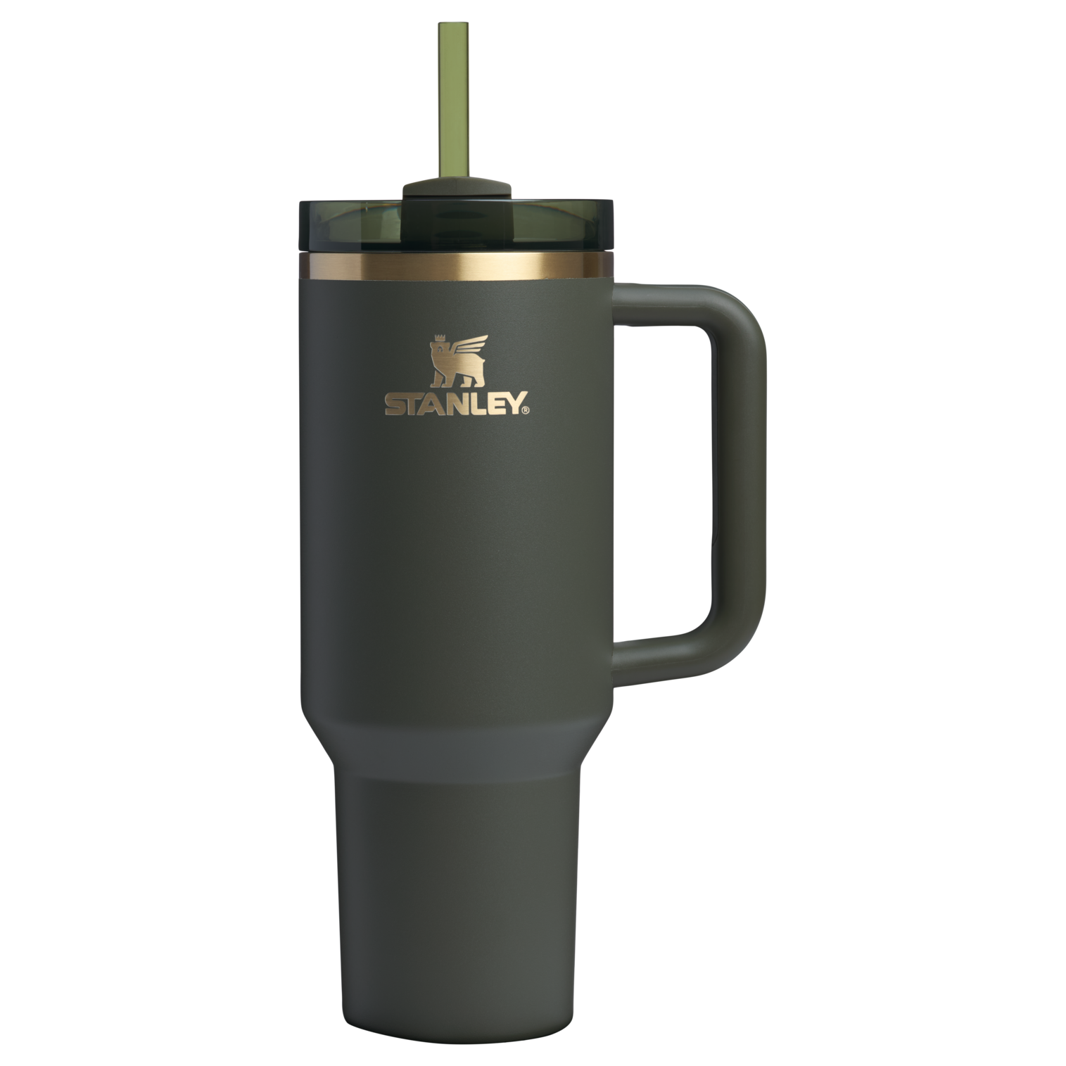 Large Capacity The Quencher H2.0 Flowstate Tumbler  | Stanley Create D332L - Double-Wall Vacuum Insulated Travel Tumbler with Straw Detail