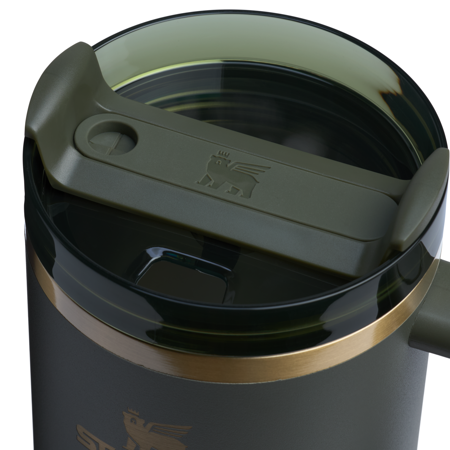 Car-Cup Friendly The Quencher H2.0 Flowstate Tumbler D050X - FlowState 3-Position Lid Insulated Travel Mug Detail