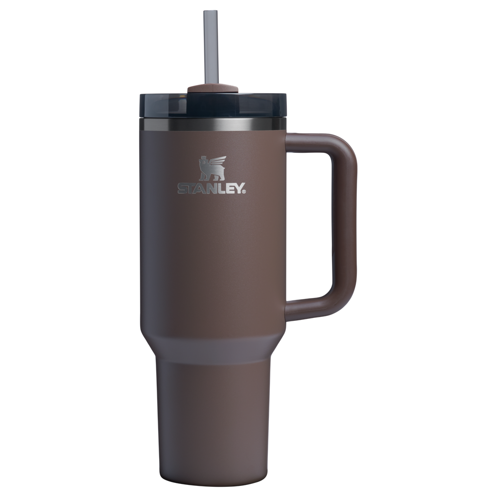 Large Capacity The Quencher H2.0 Flowstate Tumbler  | Stanley Create D332L - Double-Wall Vacuum Insulated Travel Tumbler with Straw Detail