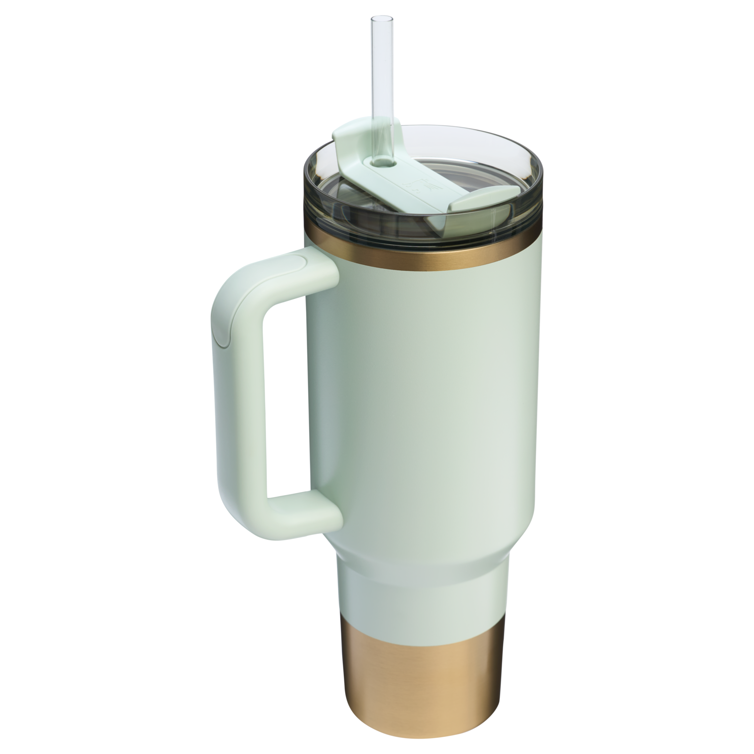 Large Capacity The Quencher H2.0 Flowstate Tumbler  | Stanley Create D332L - Double-Wall Vacuum Insulated Travel Tumbler with Straw Detail