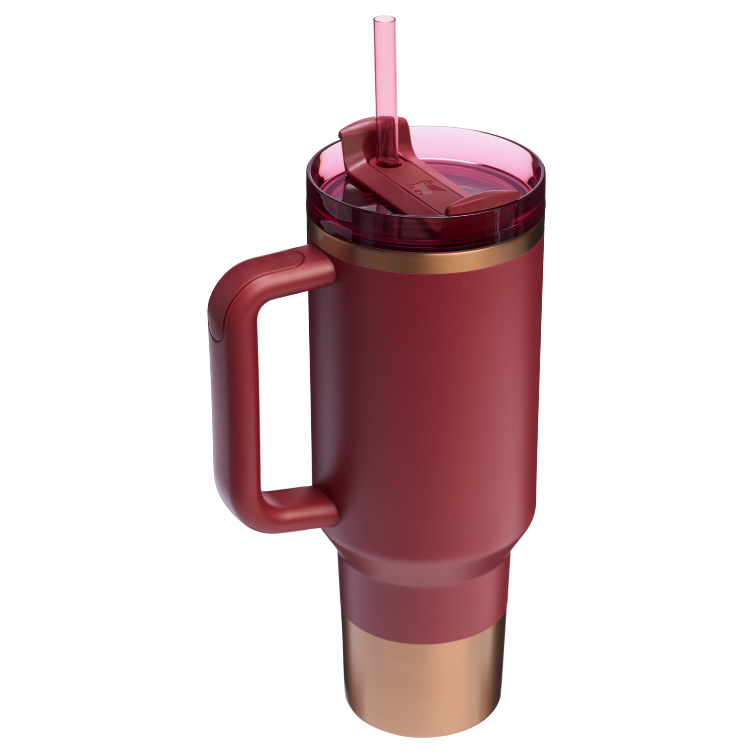 Large Capacity The Quencher H2.0 Flowstate Tumbler  | Stanley Create D332L - Double-Wall Vacuum Insulated Travel Tumbler with Straw Detail