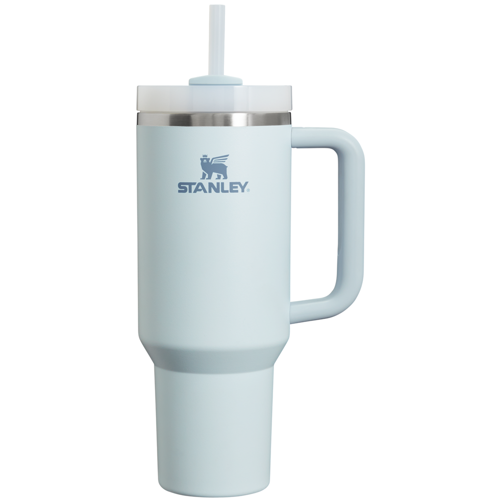 Large Capacity The Quencher H2.0 Flowstate Tumbler  | Stanley Create D332L - Double-Wall Vacuum Insulated Travel Tumbler with Straw Detail