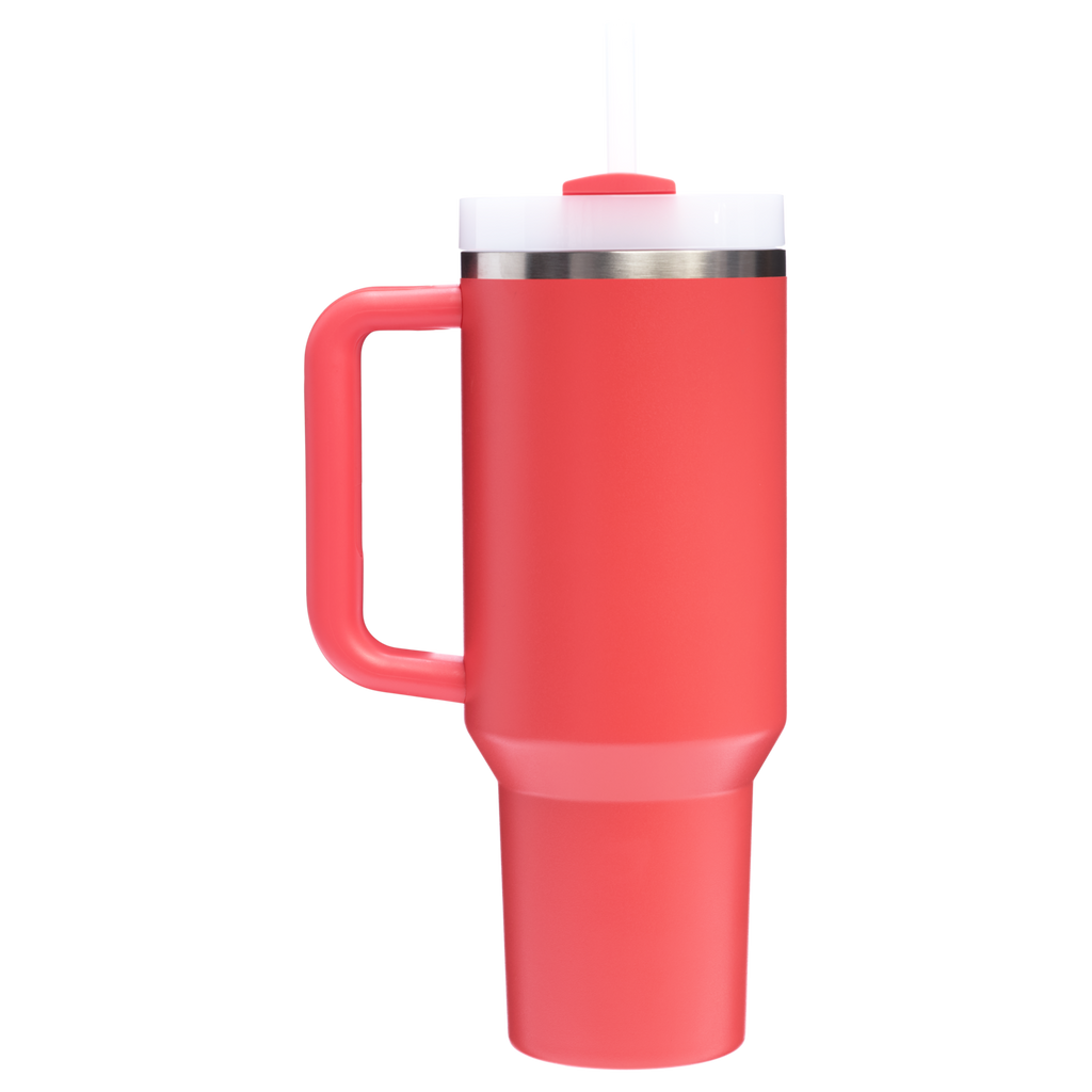 Large Capacity The Quencher H2.0 Flowstate Tumbler  | Stanley Create D332L - Double-Wall Vacuum Insulated Travel Tumbler with Straw Detail