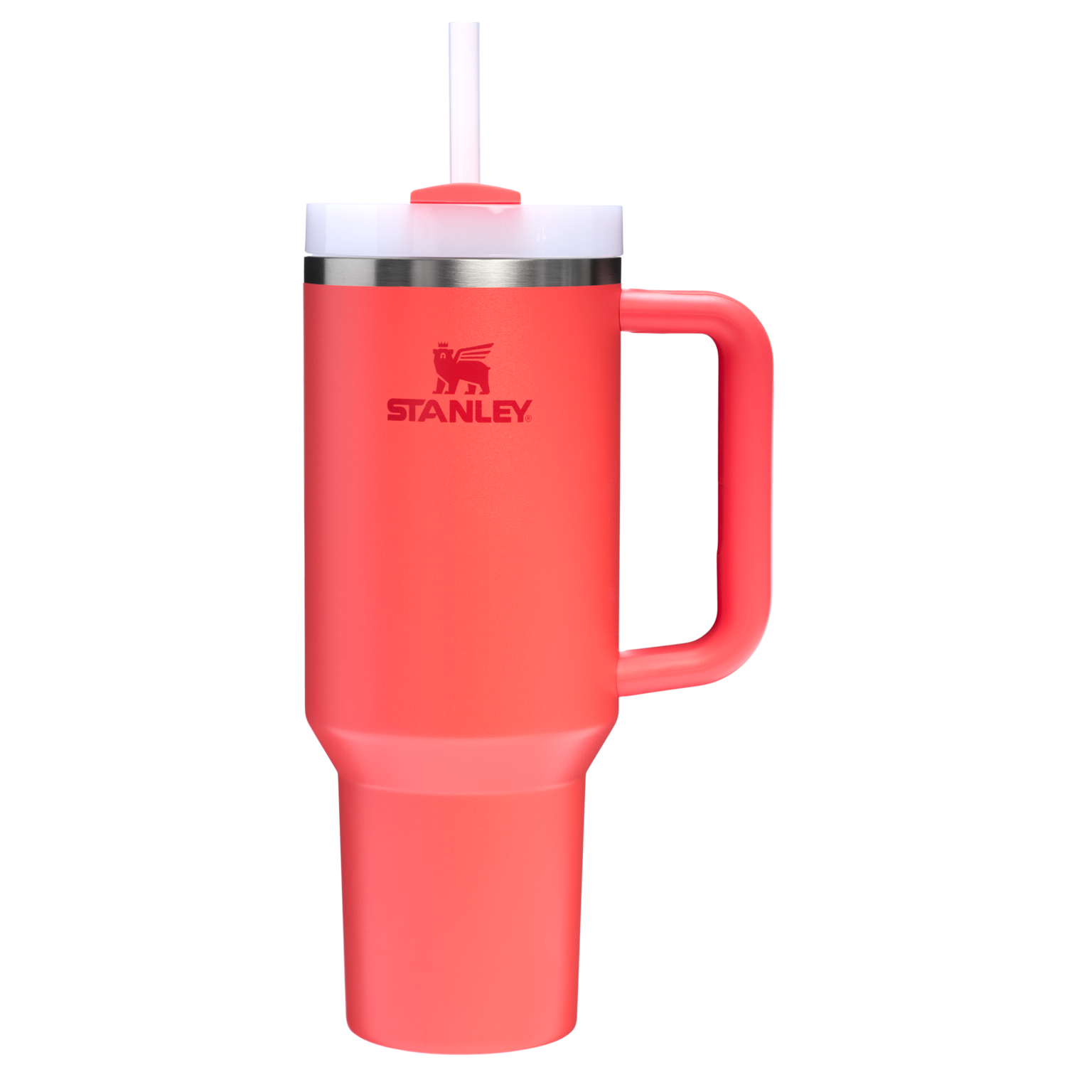 Large Capacity The Quencher H2.0 Flowstate Tumbler  | Stanley Create D332L - Double-Wall Vacuum Insulated Travel Tumbler with Straw Detail