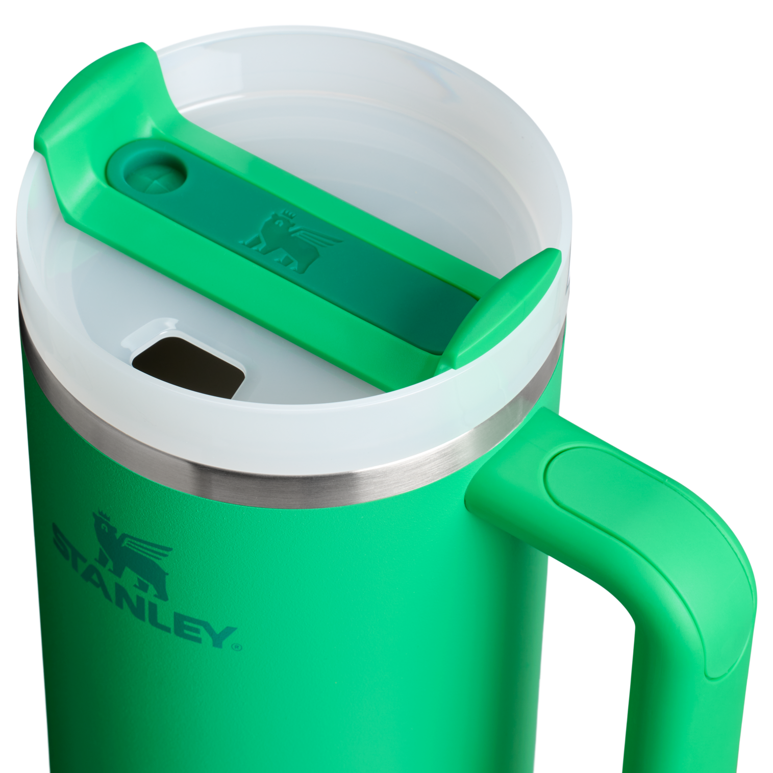 Car-Cup Friendly The Quencher H2.0 Flowstate Tumbler D050X - FlowState 3-Position Lid Insulated Travel Mug Detail
