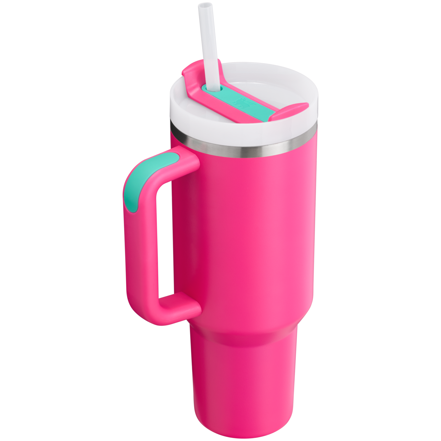 Large Capacity The Quencher H2.0 Flowstate Tumbler  | Stanley Create D332L - Double-Wall Vacuum Insulated Travel Tumbler with Straw Detail