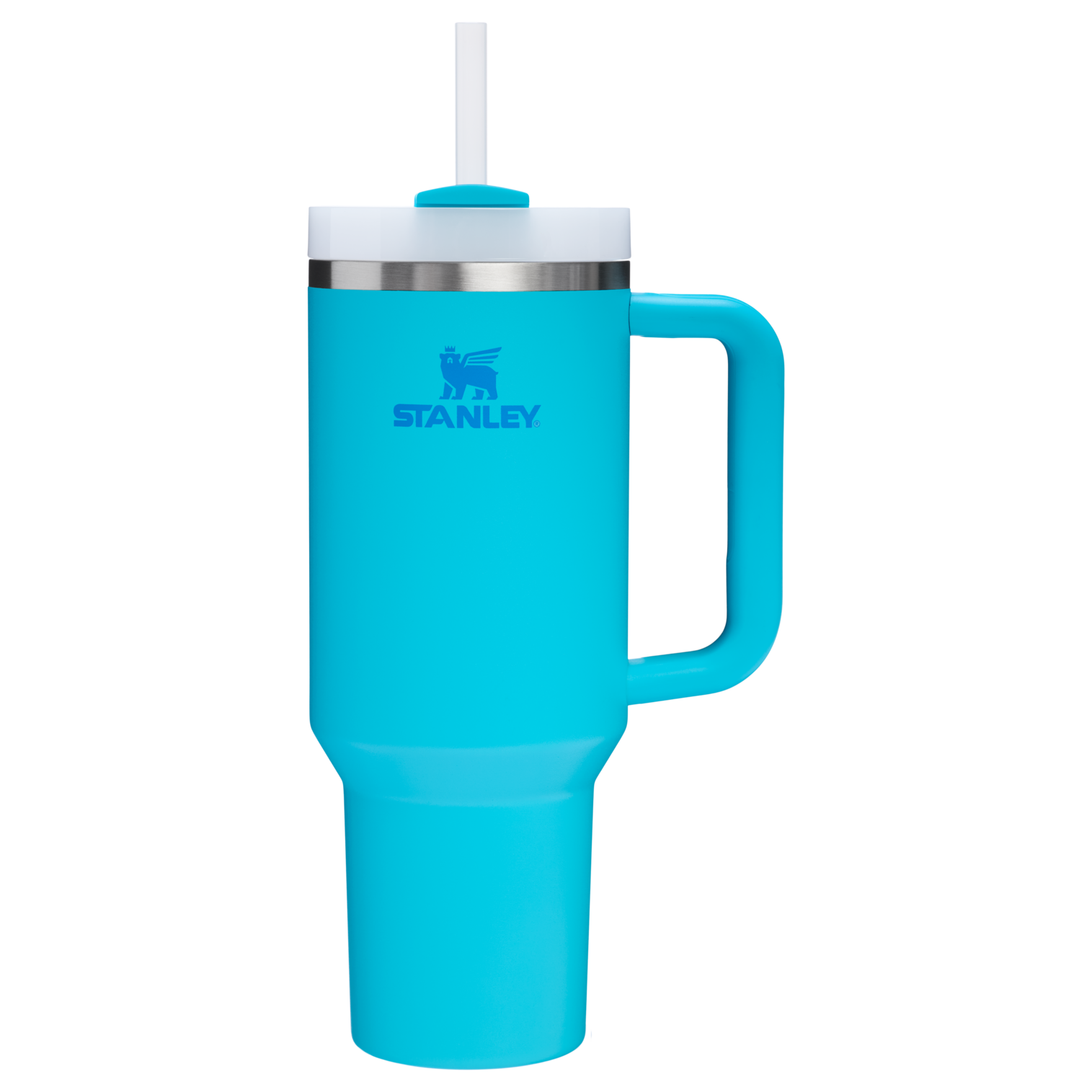 Large Capacity The Quencher H2.0 Flowstate Tumbler  | Stanley Create D332L - Double-Wall Vacuum Insulated Travel Tumbler with Straw Detail