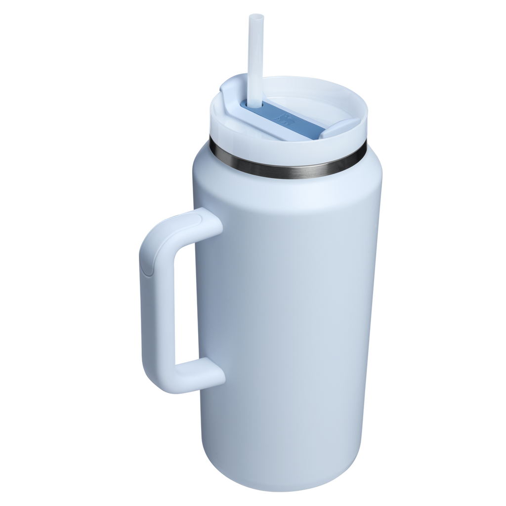 Car-Cup Friendly The Quencher H2.0 Flowstate Tumbler D033Q - Double-Wall Vacuum Insulated Travel Tumbler with Straw Detail