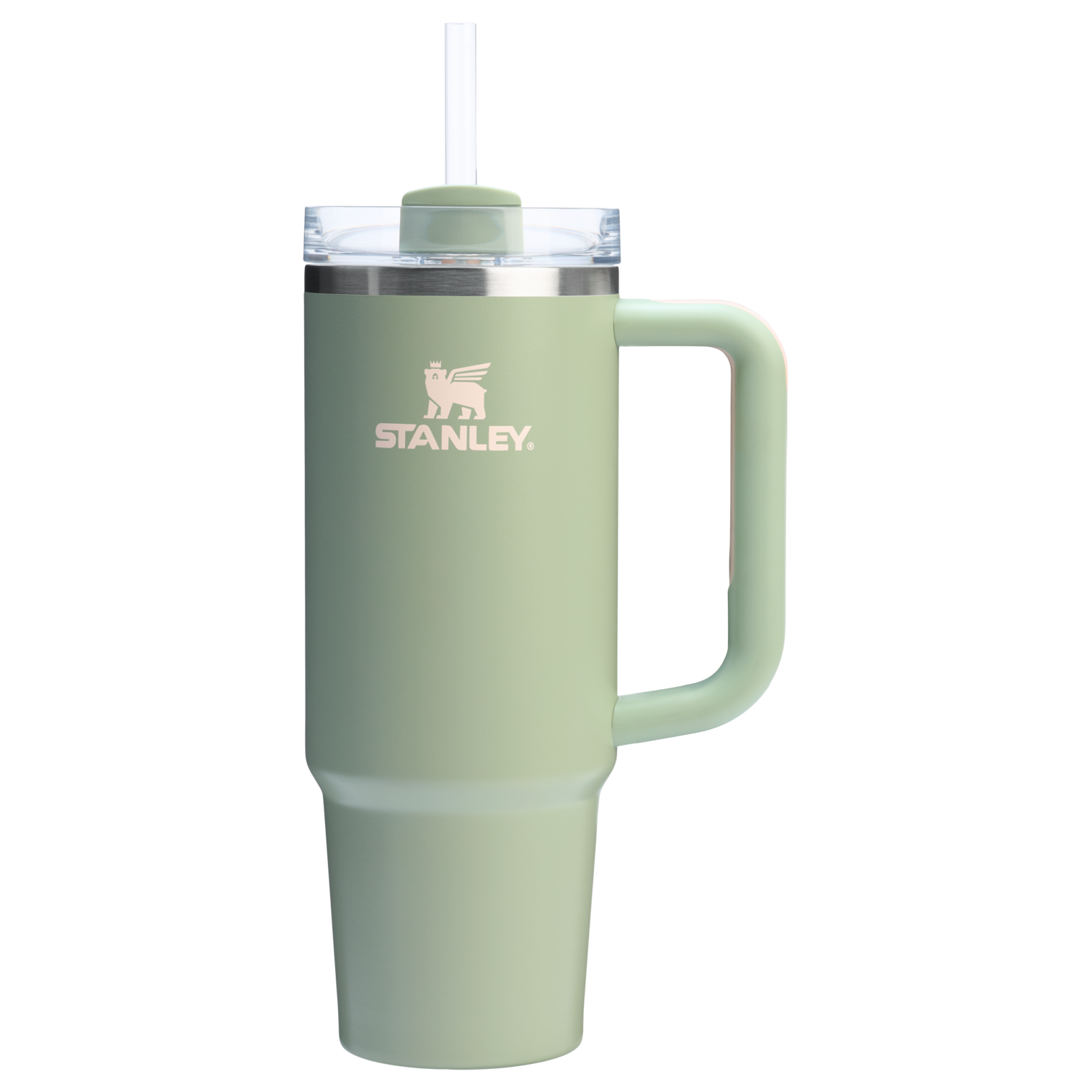 Car-Cup Friendly The Quencher H2.0 Flowstate Tumbler | Stanley Create D331C - Double-Wall Vacuum Insulated Travel Tumbler with Straw Detail