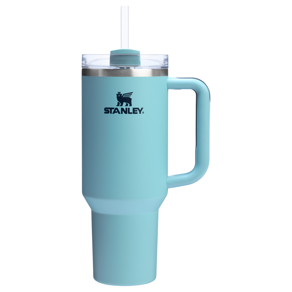 Large Capacity The Quencher H2.0 Flowstate Tumbler  | Stanley Create D332L - Double-Wall Vacuum Insulated Travel Tumbler with Straw Detail