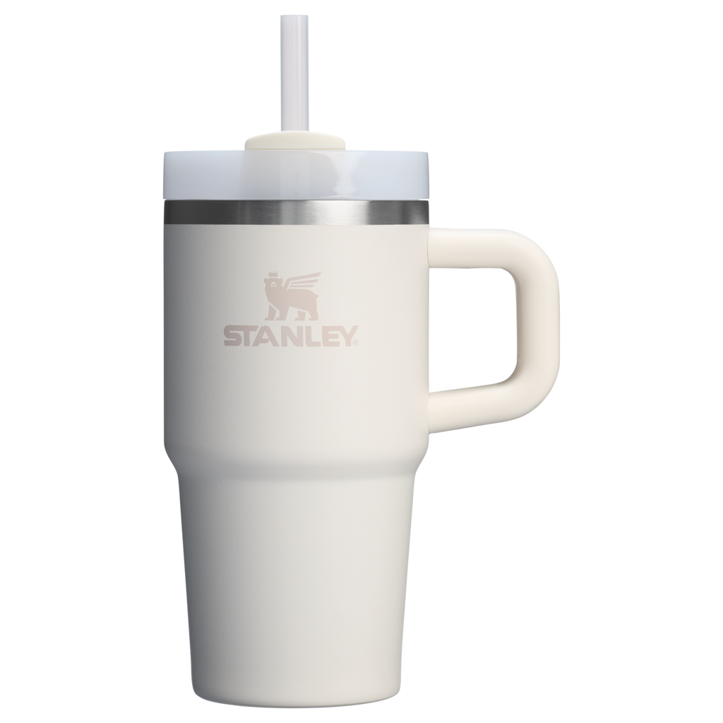 Car-Cup Friendly The Quencher H2.O Flowstate Tumbler with Handle | Stanley Create D309N - FlowState 3-Position Lid Insulated Travel Mug Detail