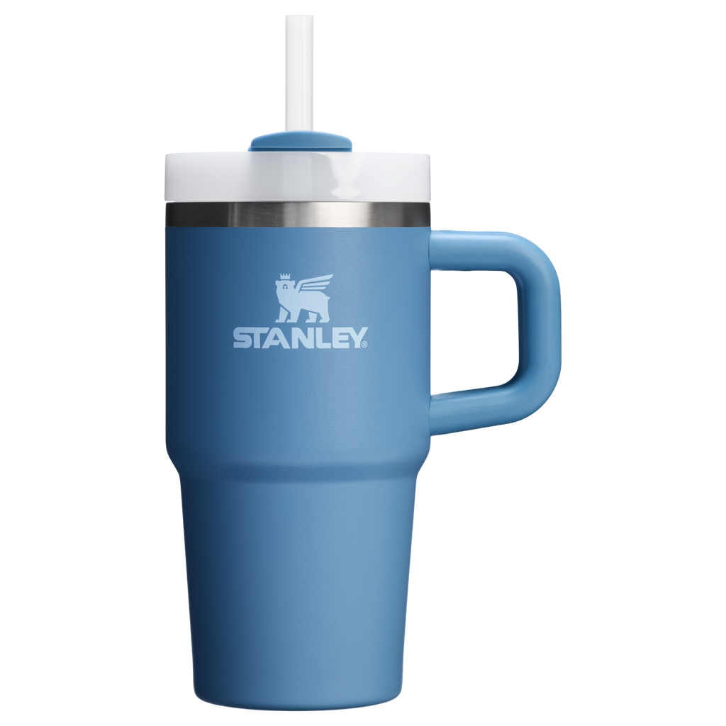 Car-Cup Friendly The Quencher H2.O Flowstate Tumbler with Handle | Stanley Create D309N - FlowState 3-Position Lid Insulated Travel Mug Detail