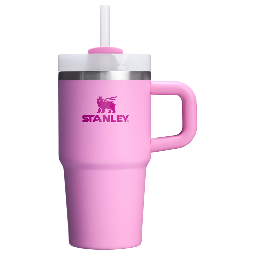 Car-Cup Friendly The Quencher H2.O Flowstate Tumbler with Handle | Stanley Create D309N - FlowState 3-Position Lid Insulated Travel Mug Detail