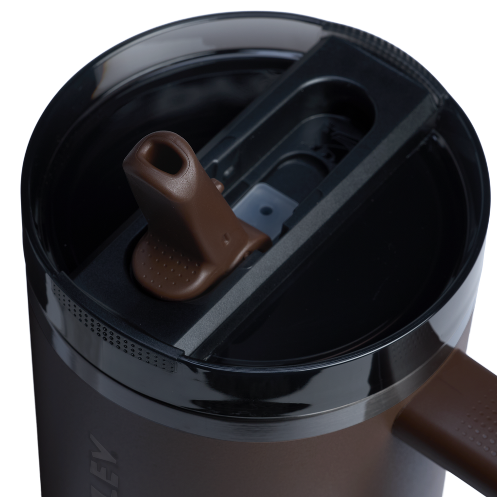 Car-Cup Friendly The Quencher H2.0 Flowstate Tumbler D050X - FlowState 3-Position Lid Insulated Travel Mug Detail