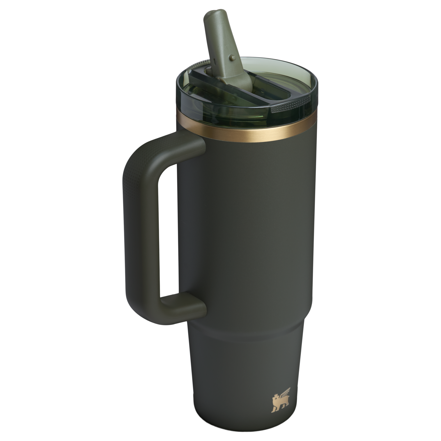 Insulated Travel The Quencher H2.0 Flowstate Tumbler D051L - 40oz Large Capacity Car-Cup Friendly Quencher Detail