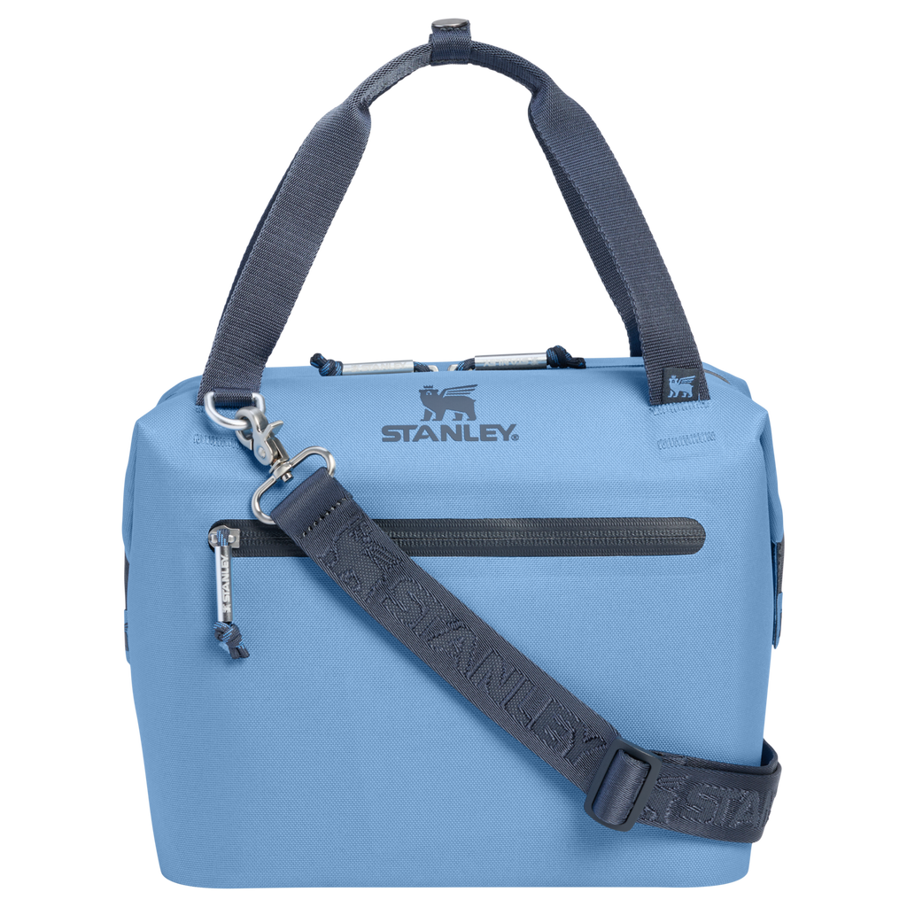 Heavy-Duty Tote The All Day Julienne Mini Cooler D052R - Leak-Proof Insulated Mini Cooler Bag for Lunch - Blue Sky
