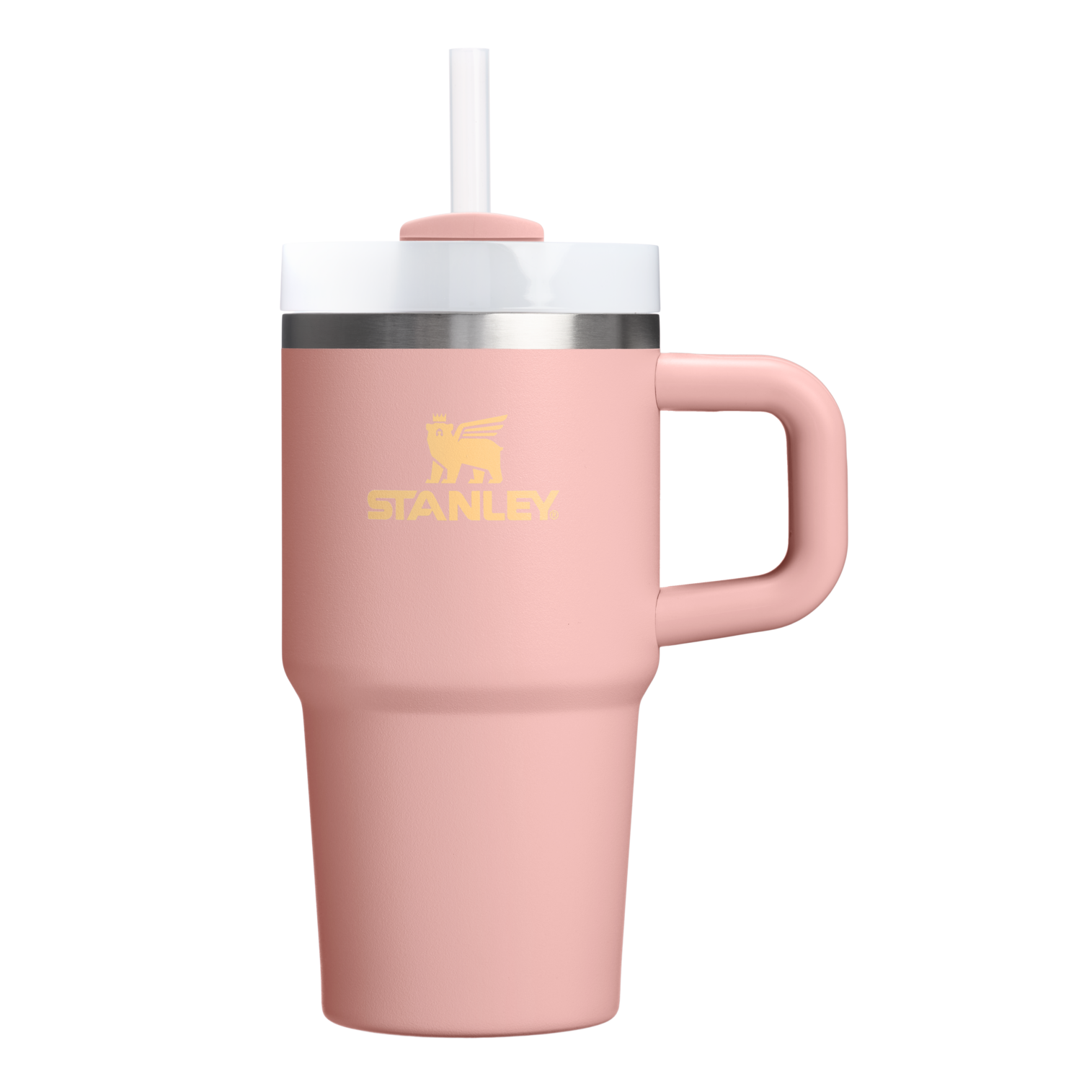 Large Capacity The Quencher H2.O Flowstate Tumbler D069R - 40oz Large Capacity Car-Cup Friendly Quencher - Peach Rose