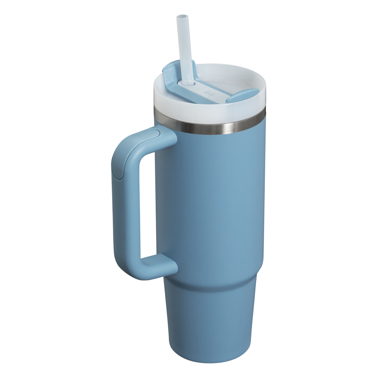 Car-Cup Friendly The Quencher H2.0 Flowstate Tumbler | Stanley Create D331C - Double-Wall Vacuum Insulated Travel Tumbler with Straw Detail