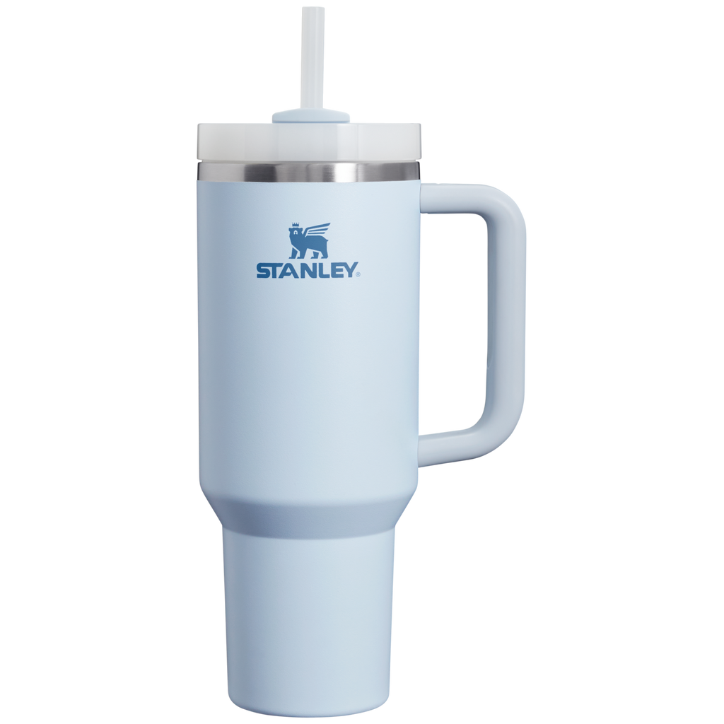 Large Capacity The Quencher H2.0 Flowstate Tumbler  | Stanley Create D332L - Double-Wall Vacuum Insulated Travel Tumbler with Straw Detail