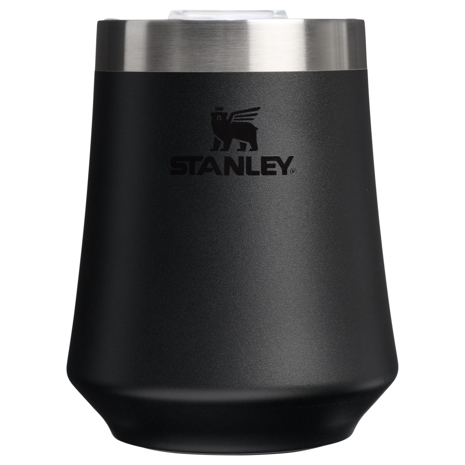 Elegant Stemless The Reserve Wine Tumbler | Stanley Create D302P - Reserve Collection Stainless Steel Whiskey Cup - Black 2.0