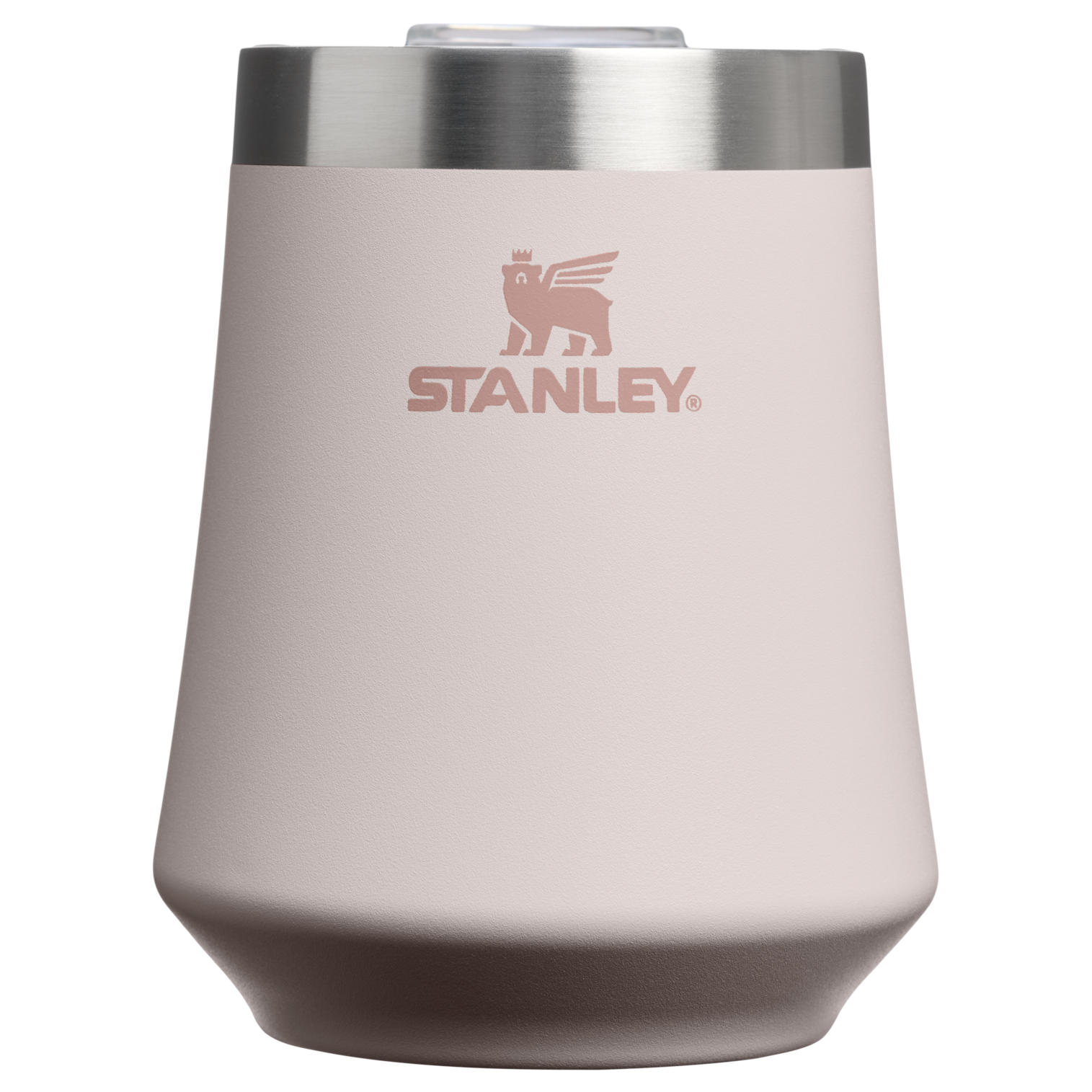 Elegant Stemless The Reserve Wine Tumbler | Stanley Create D302P - Reserve Collection Stainless Steel Whiskey Cup - Rose Quartz