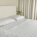 Breathable Luxury 100% Cotton Queen Sheets Set, 4 Piece Bed Sheets Set with HeiQ Fresh, Percale Weave, Hotel Luxury, Ultra Soft Sheets ... - Cooling Hotel Quality Bedding Sheets and Pillowcases - Default Title