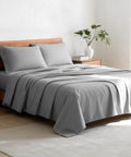 Wrinkle-Resistant Full Size 4 Piece Sheet Set, Comfy Breathable Cooling Bed Sheets Set, Hotel Luxury Bedding, Deep Pockets, Ultra-Soft,... - Premium Ultra-Soft Pillowcase Pair for Sleeping - Default Title