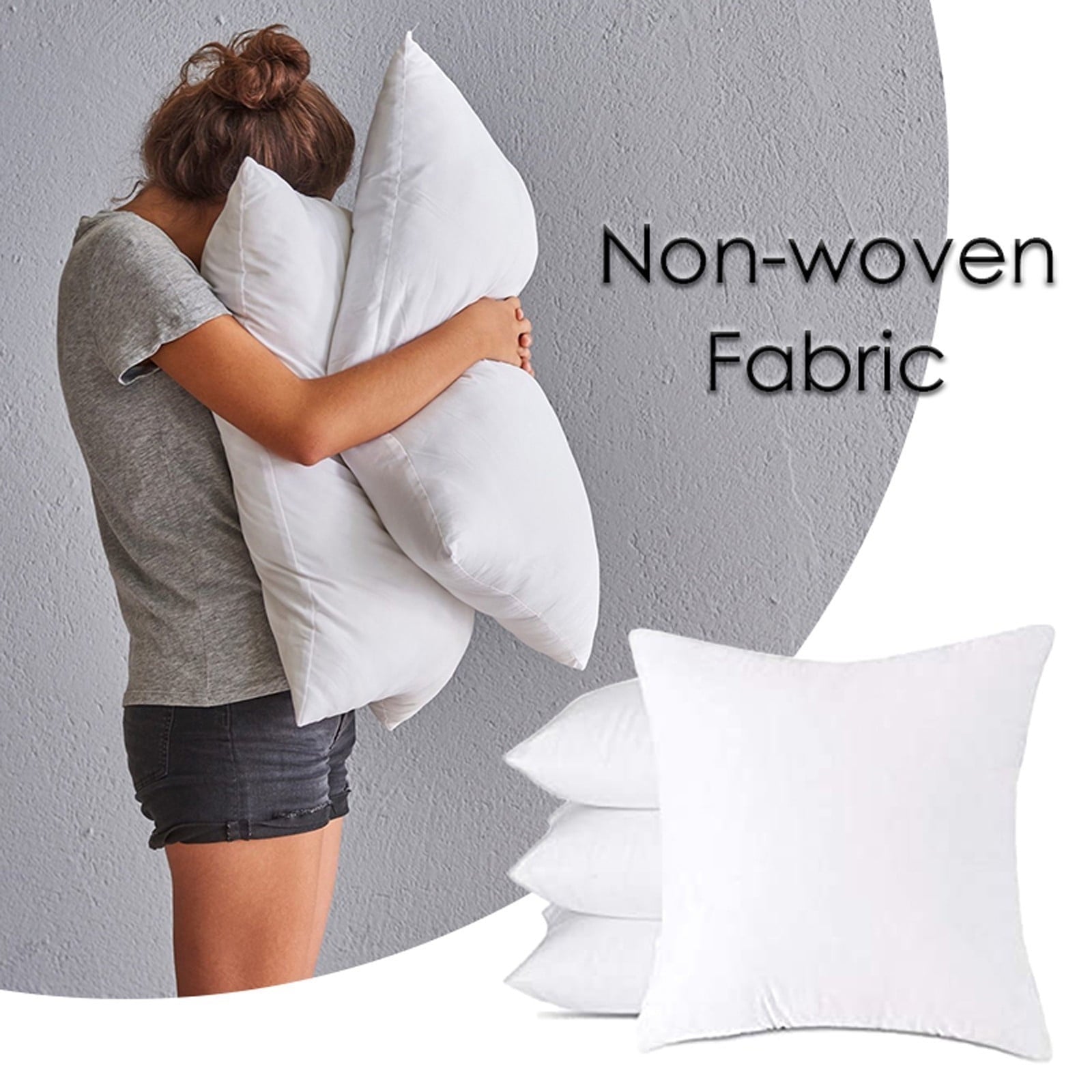 Fluffy Shredded CaiTeLin Bed Pillows for Sleeping- Standard Size,Cooling Hotel Quality with Premium Soft Down Alternative Fill for Ba... - Ergonomic Memory Foam Pillow for Neck Pain Support Detail