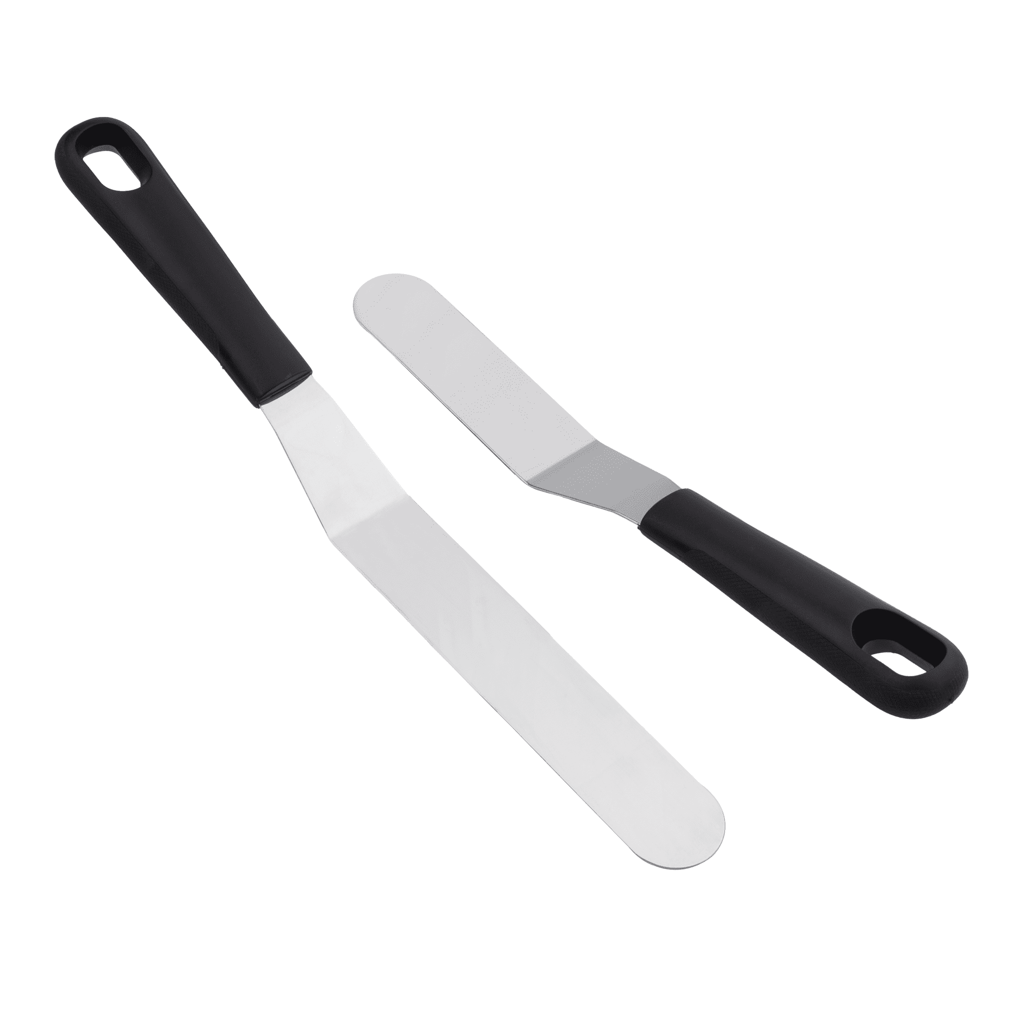 Heavy Duty Stainless Steel Icing Spatulas - High-Precision Culinary Tool for Baking & Cooking Detail