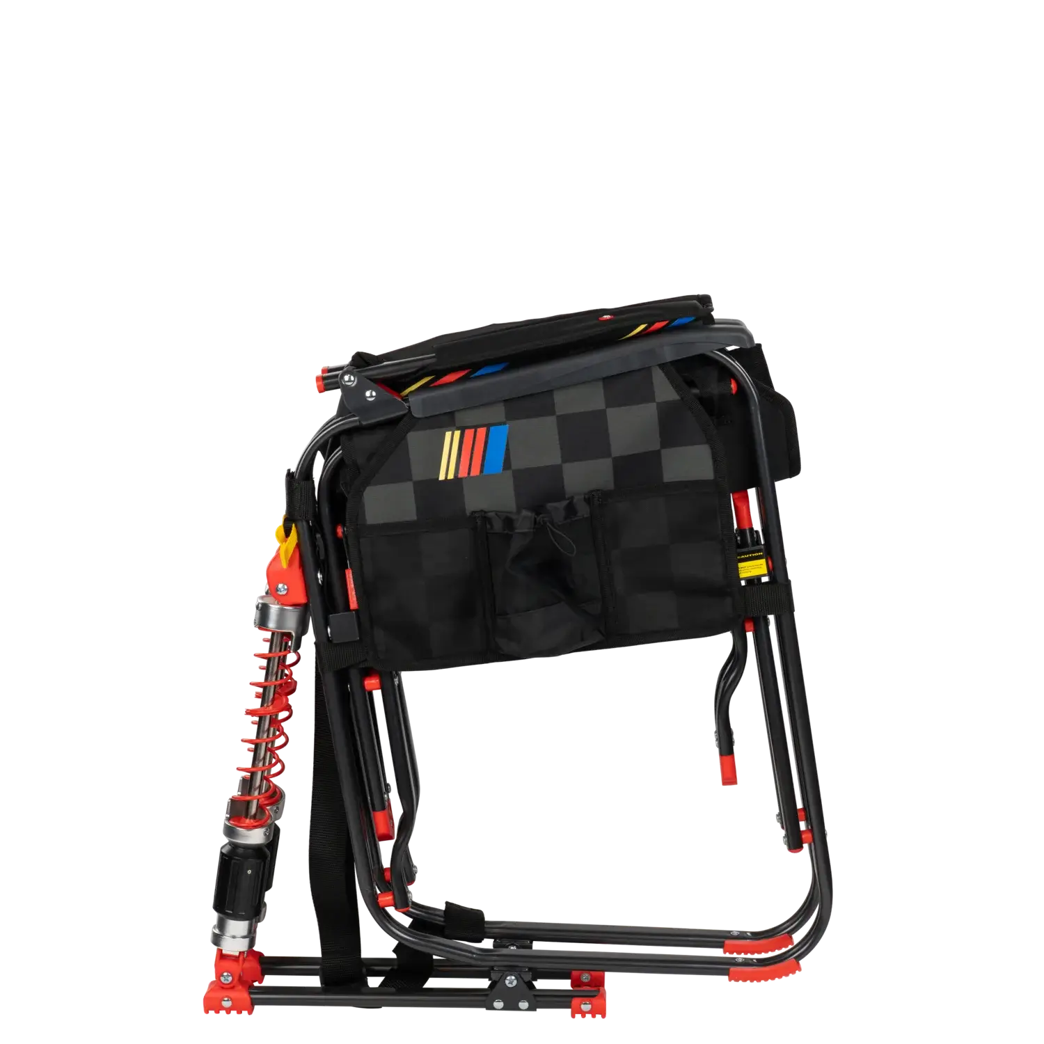 Patented Spring-Action Adjustable Rocker - NASCAR - Choice 899 - RoadTrip Rocker Smooth Motion Camp Chair Detail