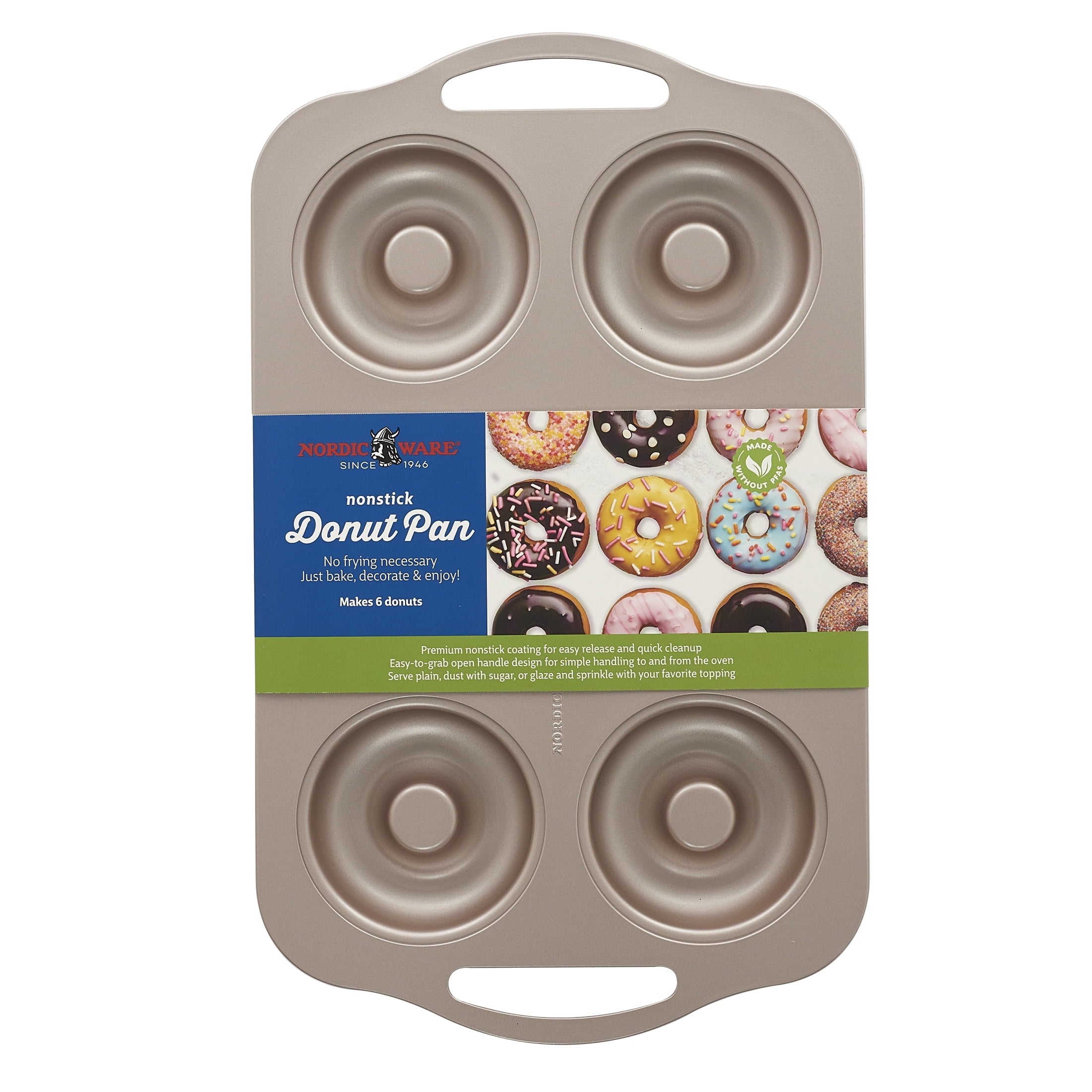 Innovative 6 Cavity Nonstick Steel Donut Pan - Innovative Kitchen Helper for Modern Cooking Detail