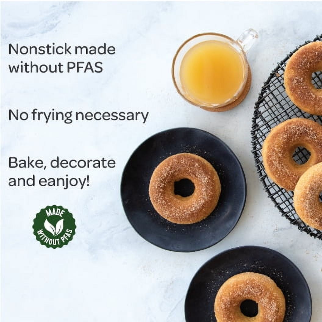 Innovative 6 Cavity Nonstick Steel Donut Pan - Innovative Kitchen Helper for Modern Cooking Detail