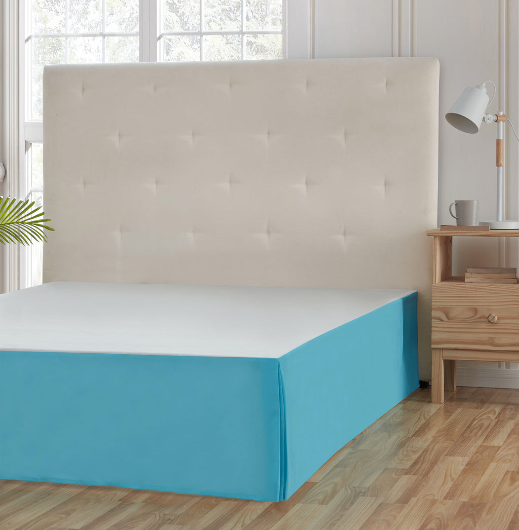 Fluffy Down Alternative Teal Geometric 6 Piece Bed in a Bag Comforter Set with Sheets, Twin/Twin-XL - Cloud-Like Soft Lightweight Bed Comforter Detail