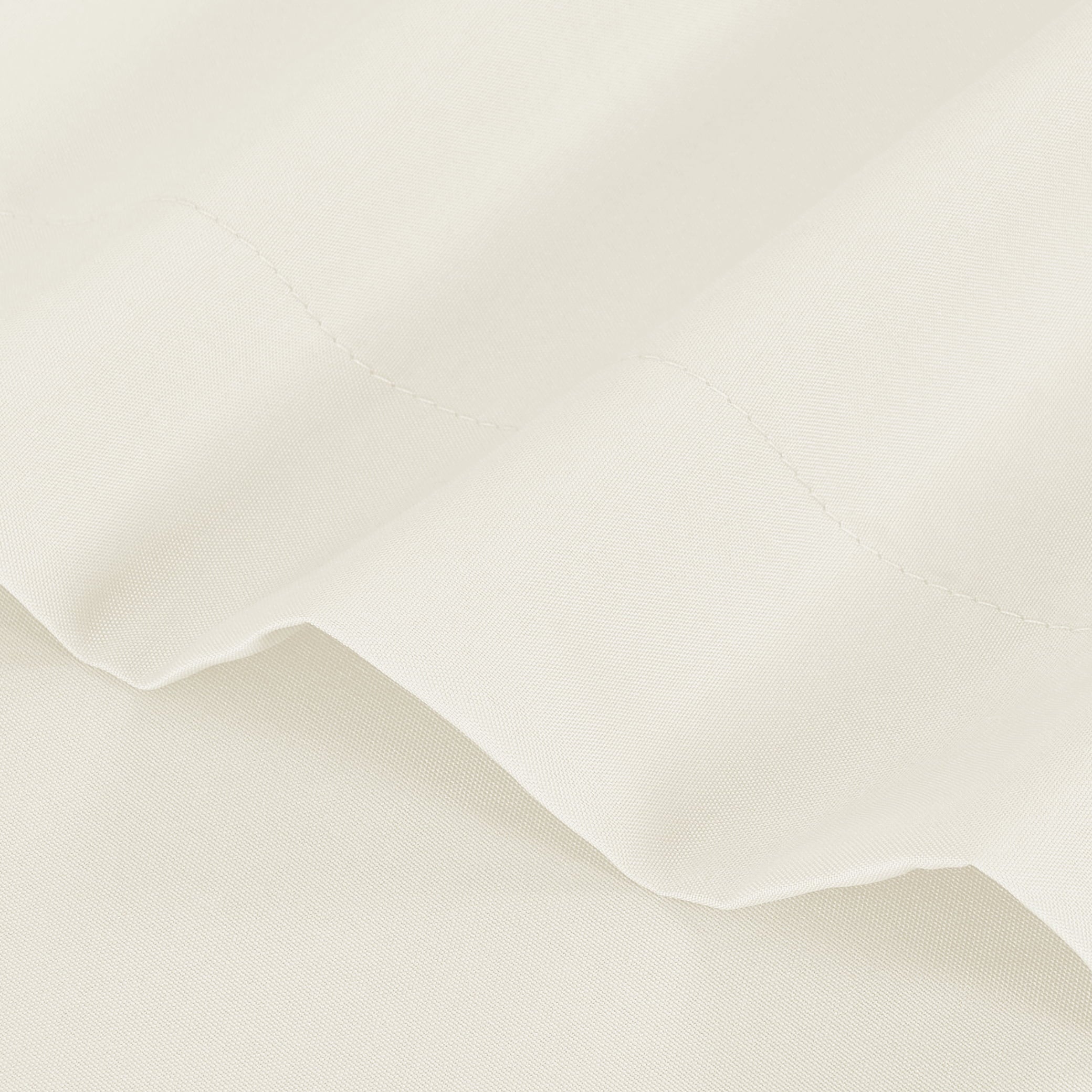 Premium Egyptian Cotton Basic Value Microfiber Bed Sheet Set, Vanilla Dream, Full, 4 Piece - Cooling Hotel Quality Bedding Sheets and Pillowcases Detail