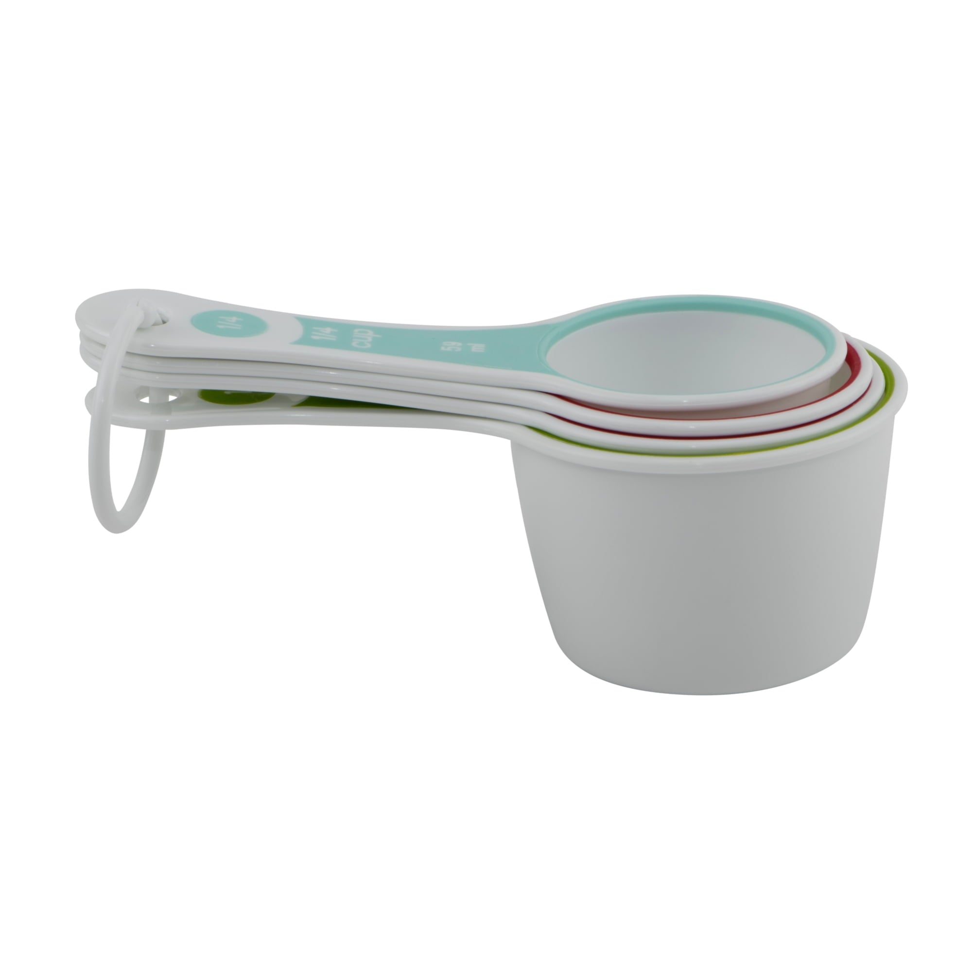 Time-Saving (3 pack) 4-Piece Measuring Cups Set, Multicolor - Kitchen Gadget Tool for Quick Food Prep Detail