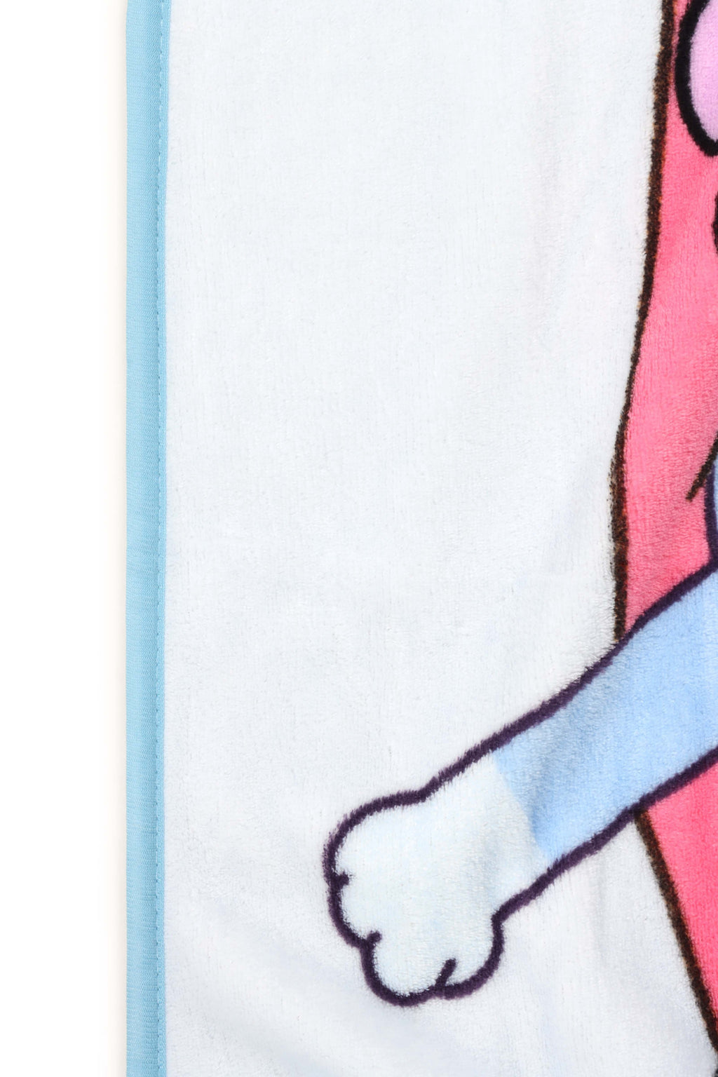 Lightweight Warm Family Kids Throw Blanket, Soft Coral Fleece, Multicolor, 46" x 60" - Super Soft Reversible Sherpa Flannel Blanket Detail