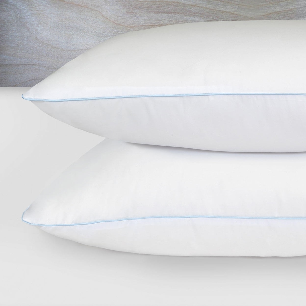 Ergonomic Memory Foam Comfy Sleep Eco-Friendly Bed Pillow Standard/Queen (2 Pk) - Ergonomic Memory Foam Pillow for Neck Pain Support Detail