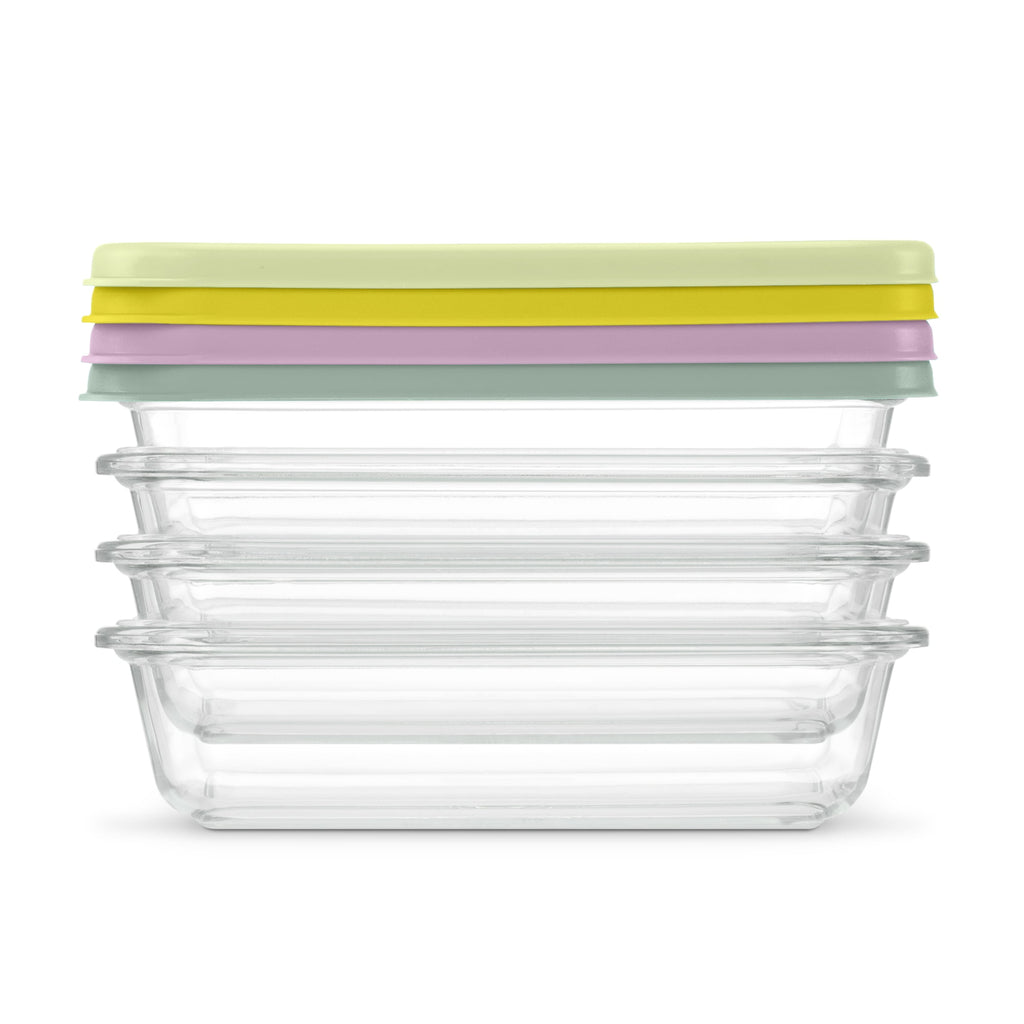 Fun Food Fidget Everyday 4.5 Cup Glass Meal Prep Set - Deliciously Soft Cupcake Sensory Glob Detail