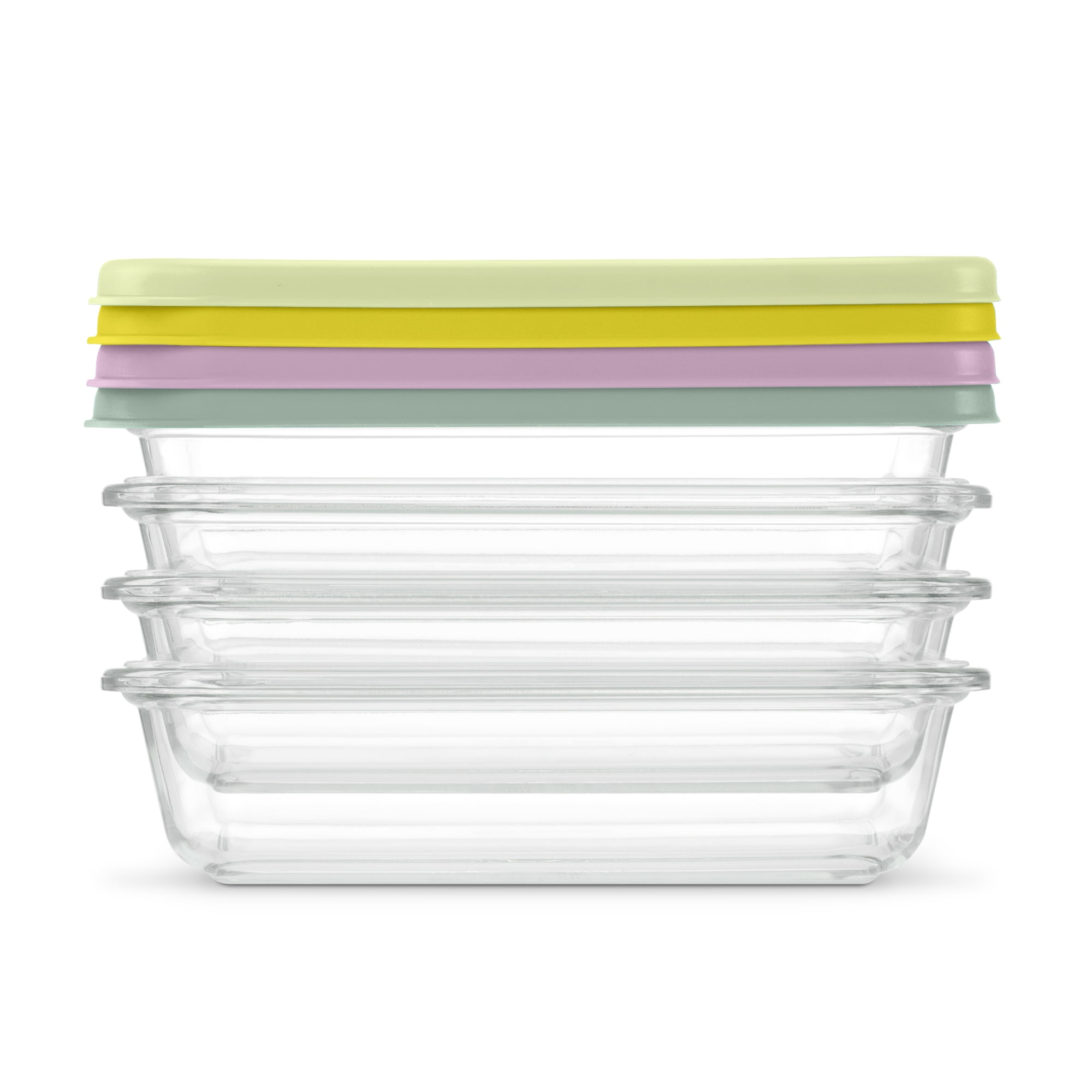 Fun Food Fidget Everyday 4.5 Cup Glass Meal Prep Set - Deliciously Soft Cupcake Sensory Glob Detail