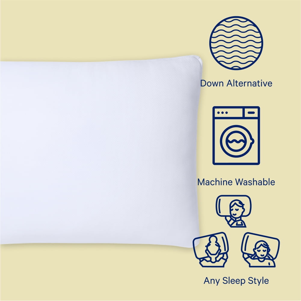 Fluffy Shredded Sleep Essential Cooling Pillow, Standard - Hotel Quality Plush Sleeping Pillows Detail