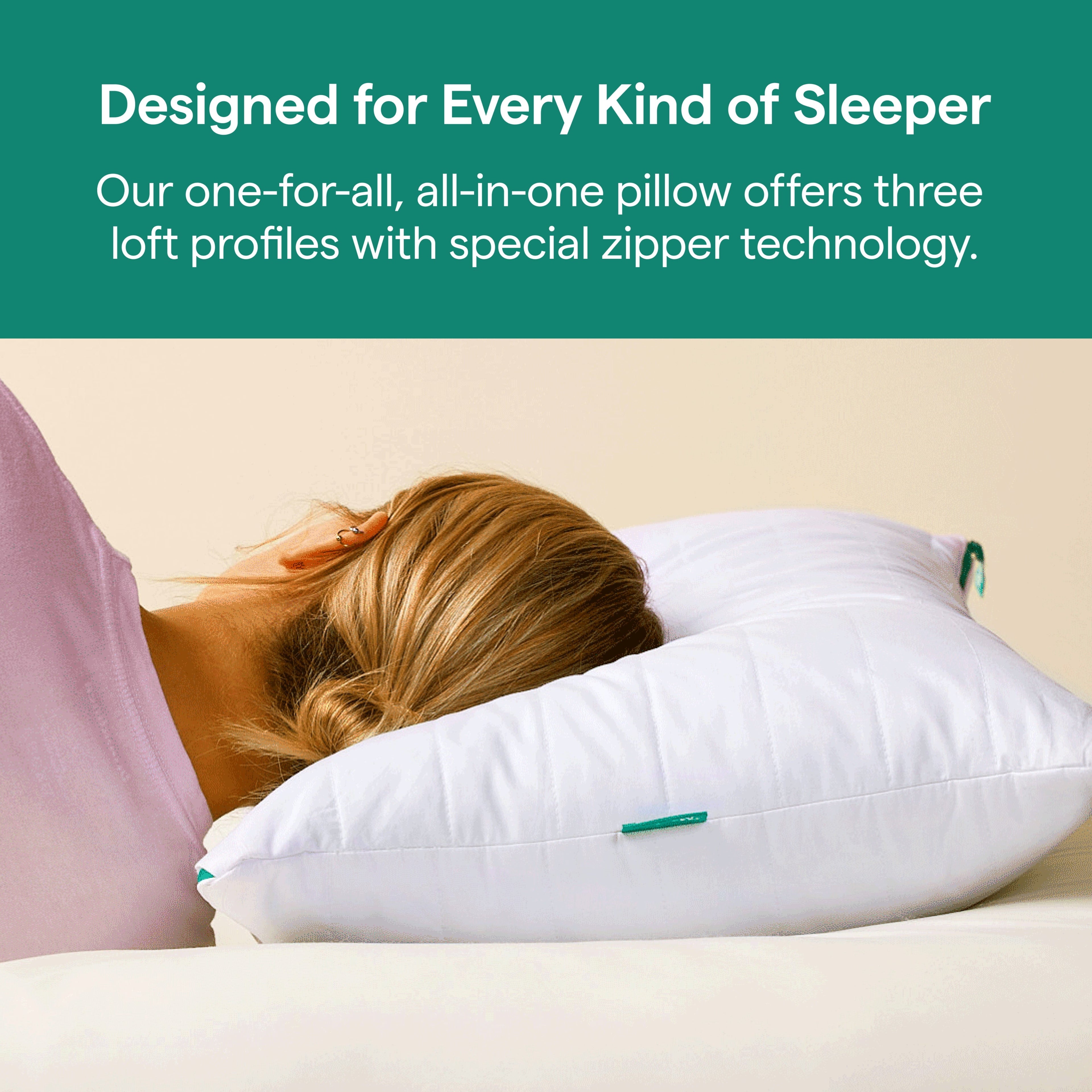 Orthopedic Support Marlow Adjustable Memory Foam Bed Pillow - Neck and Back Support For Side, Back and Stomach Sleepers - Standard/Queen... - Hotel Quality Plush Sleeping Pillows Detail