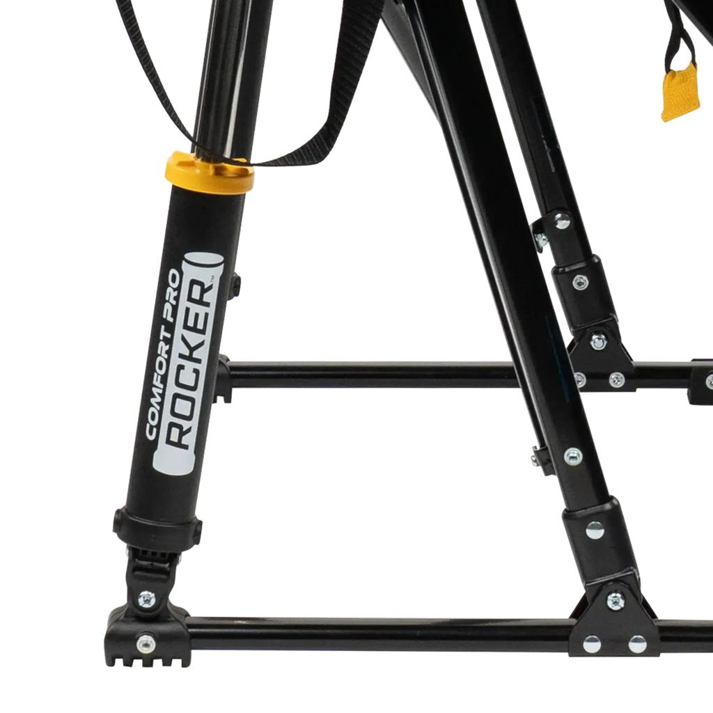 Patented Spring-Action College Comfort Pro Rocker - USC Trojans - Choice 856 - Heavy-Duty Kickback Rocker with Beverage Holder Detail